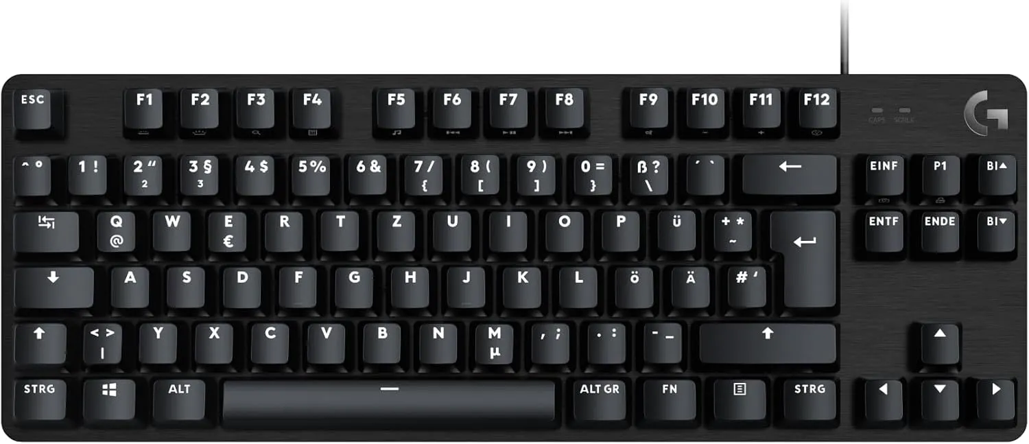 Logitech G413 TKL SE Mechanische Gaming-Tastatur - Mit Hintergrundbeleuchtung und taktilen mechanischen Schaltern, Anti…