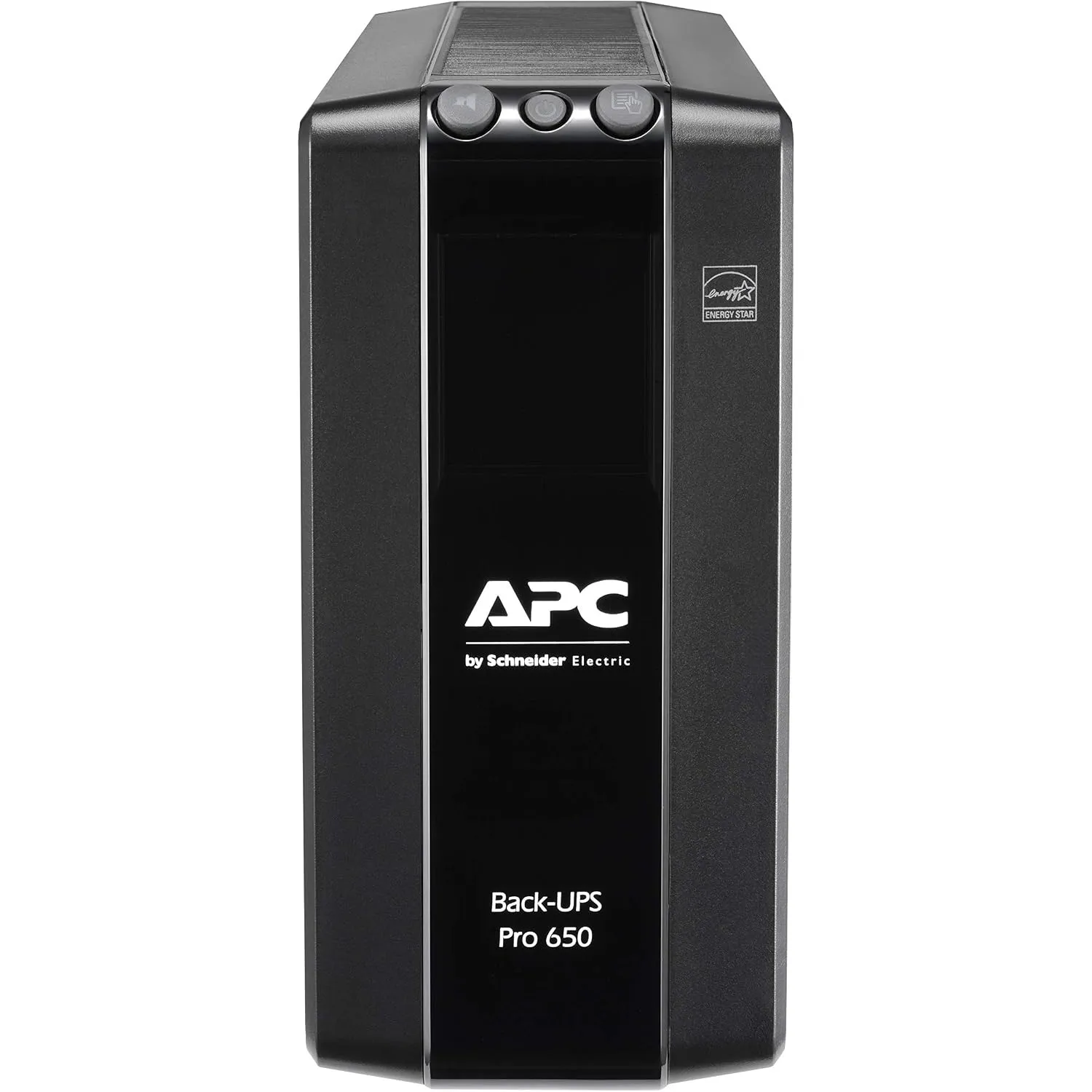 APC by Schneider Electric Back UPS PRO - BR650MI - UPS 650VA (6 IEC Outlets, LCD Interface, 1GB Dataline Protection)