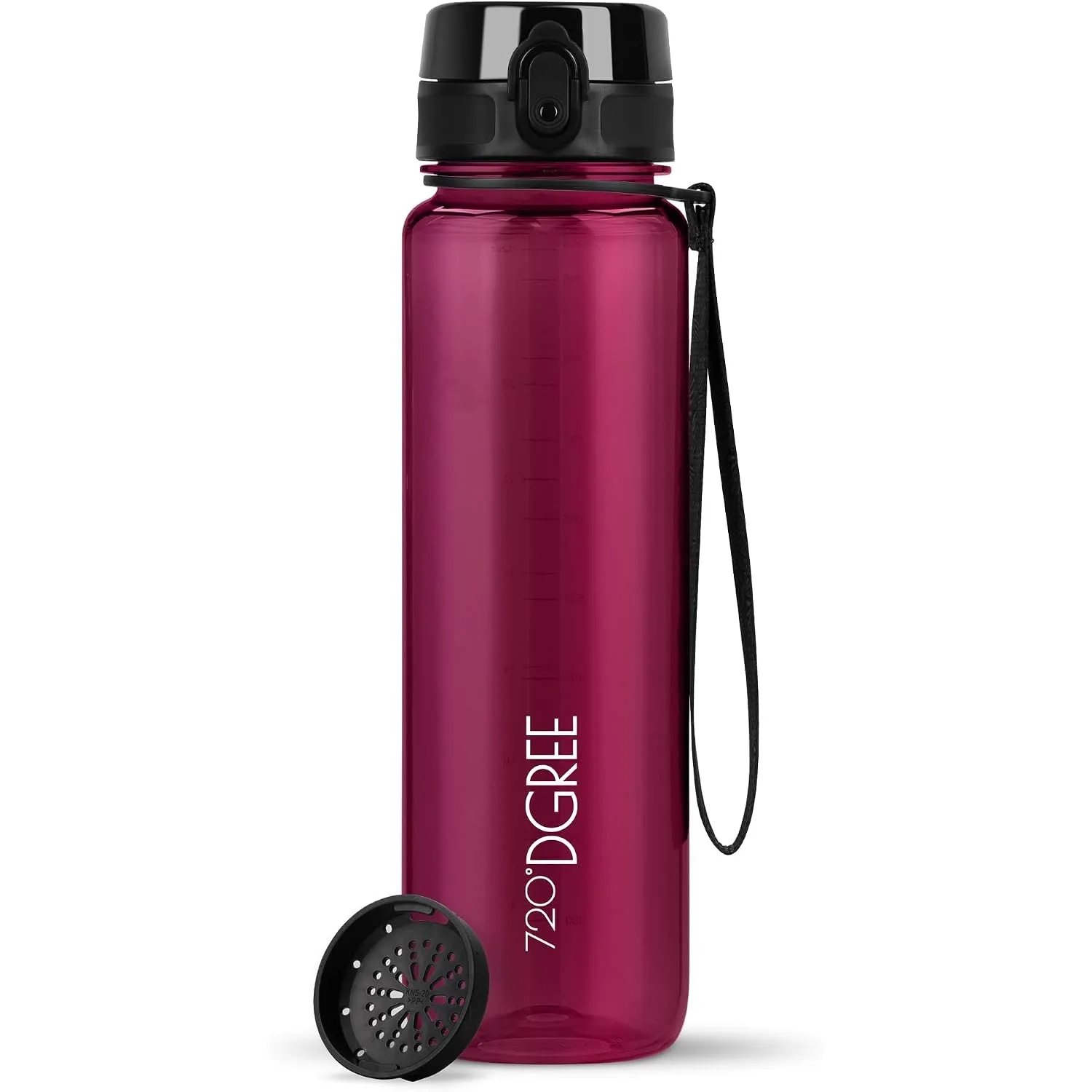 720°DGREE Trinkflasche ”uberBottle” – BPA-Frei, 6 Größen, über 40 Farben