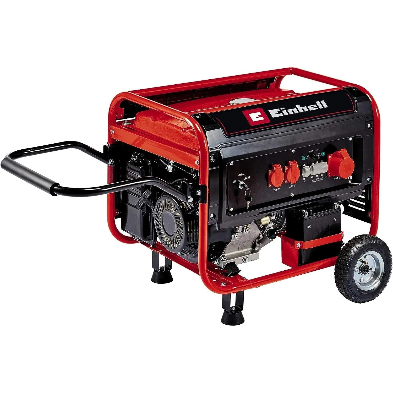 Einhell Stromerzeuger (Benzin) TC-PG 55/E5 (5500 W Maximalleistung, 5000 W max. Dauerleistung, 25 L Tank, 4-Takt-Motor,…