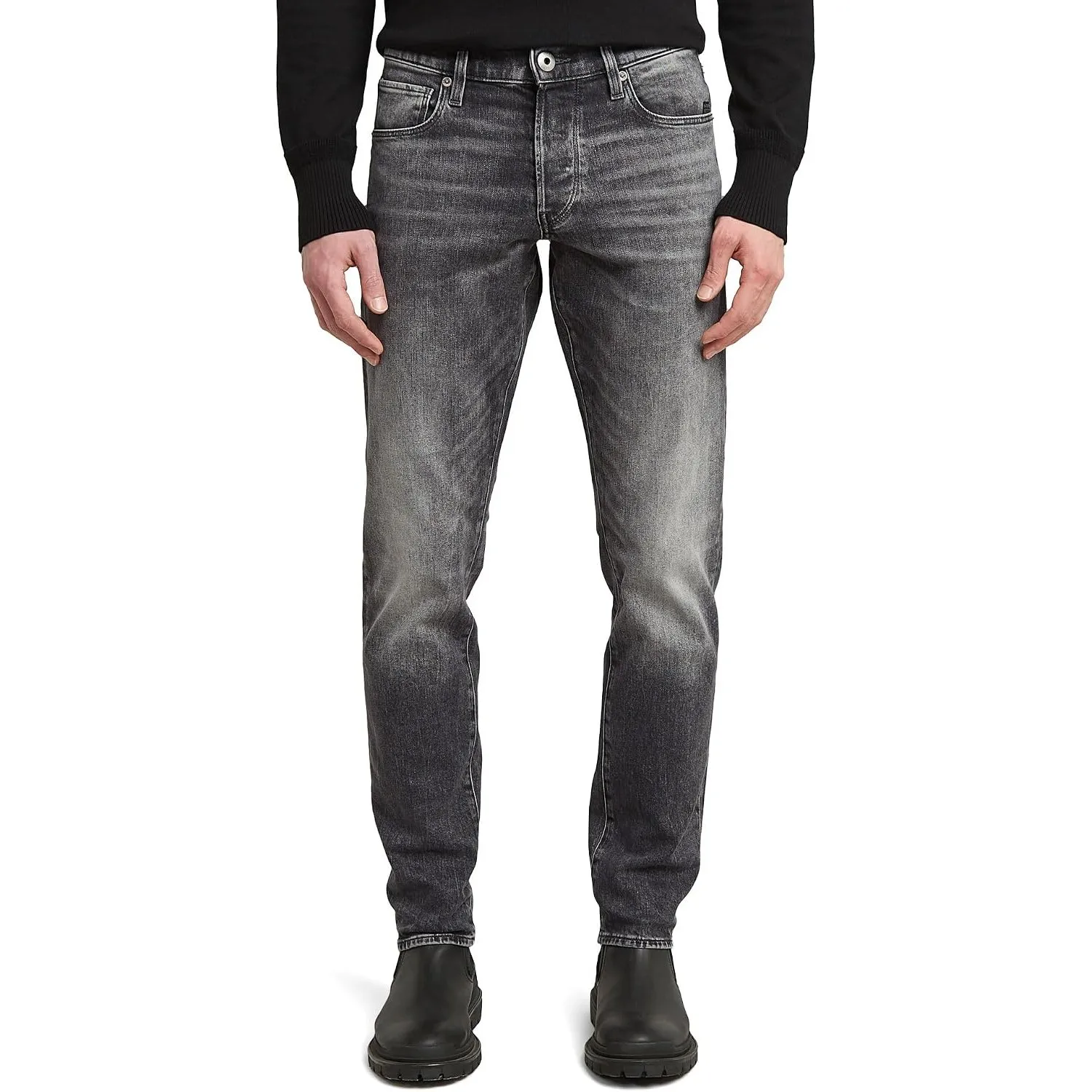 G-Star Herren Jeans 3301 Regular Tapered Jeans