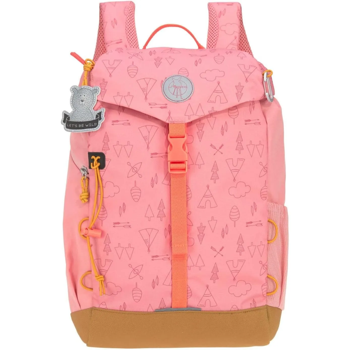 LÄSSIG Kinder Wanderrucksack Kinderrucksack mit Brustgurt gepolsterte Schultergurte wasserabweisend, 14 Liter/Big Outdo…