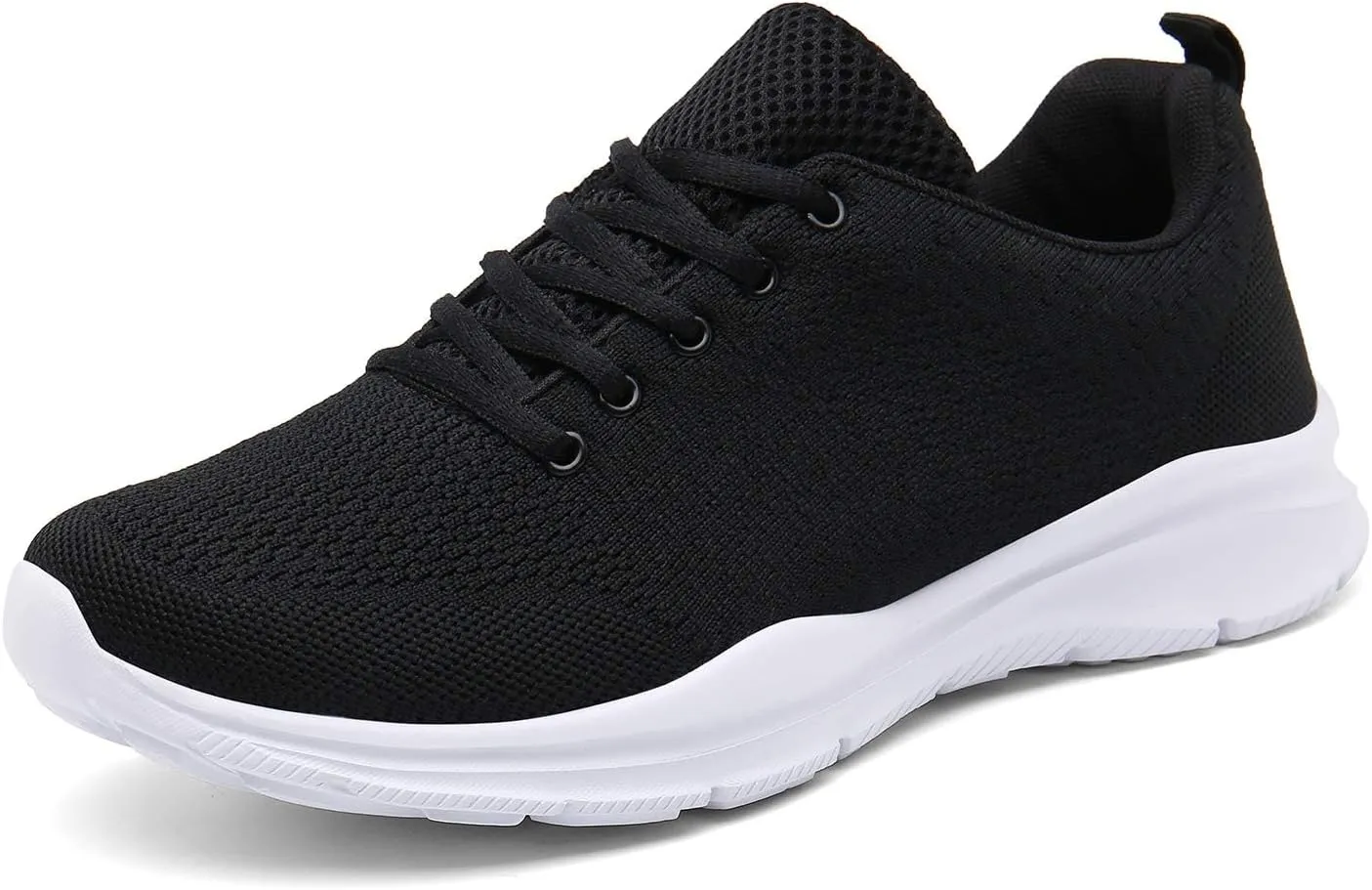 KOUDYEN Laufschuhe Atmungsaktiv Turnschuhe Schnürer Sportschuhe Leichte Gym Fitness Sneaker für Herren Damen