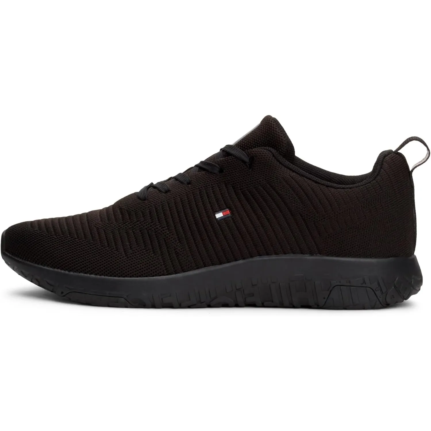 Tommy Hilfiger Herren Runner Sneaker Corporate Knit Rib Runner Sportschuhe