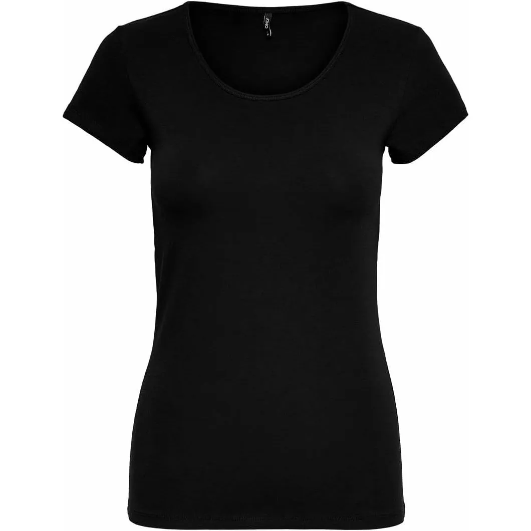 ONLY Damen Onllive Love S/S O-Neck Top JRS Blouse (1er Pack)