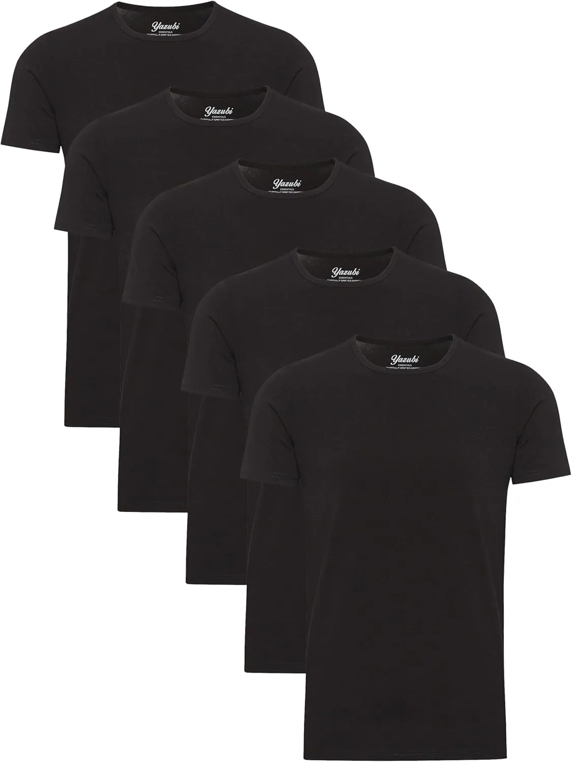 Yazubi 5er Pack Herren T-Shirt Mythic