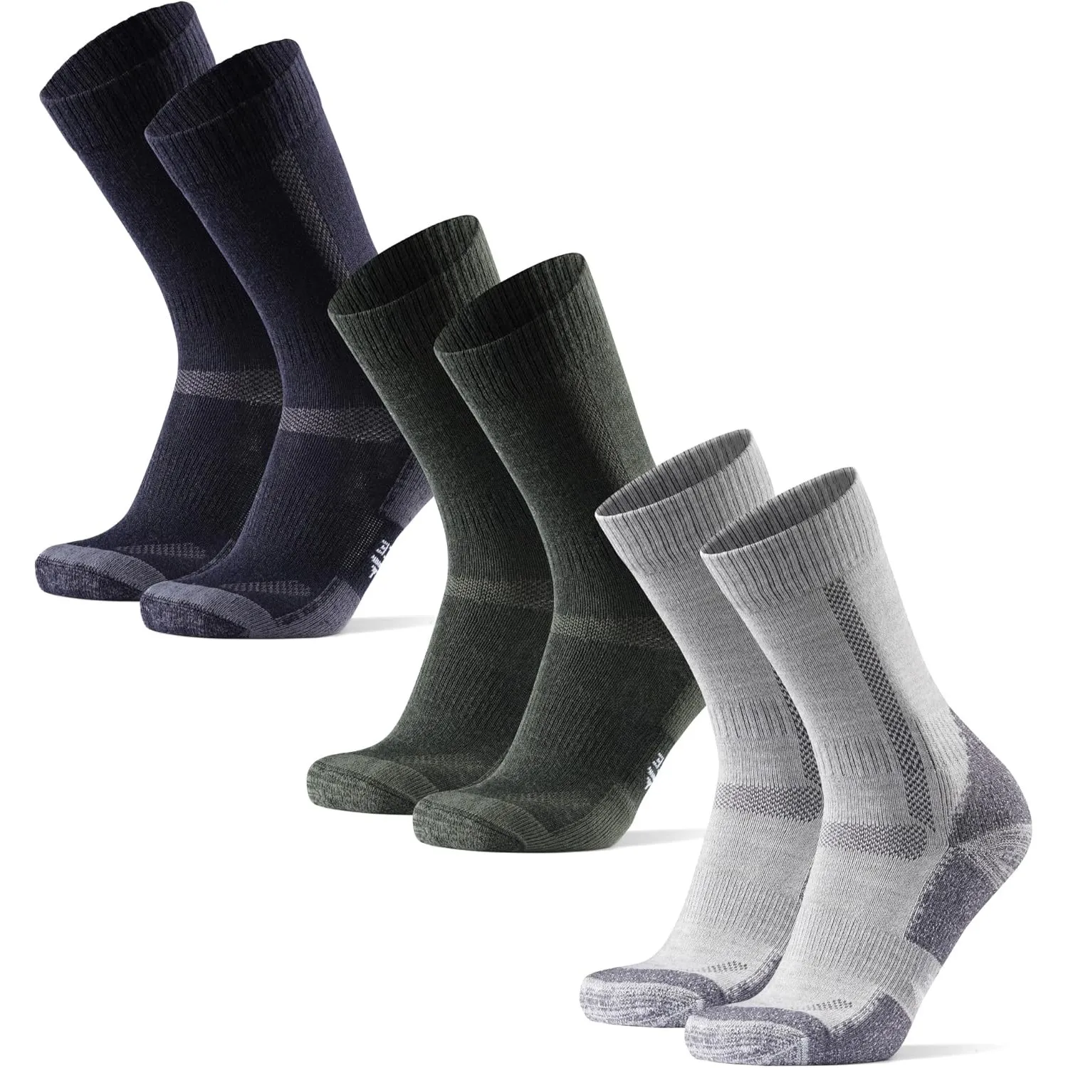 DANISH ENDURANCE Merino Wandersocken, Arbeitssocken, Merino Socken, Funktionssocken, Atmungsaktiv & Stark Gepolstert, H…