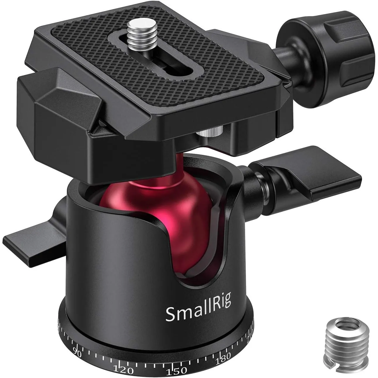SMALLRIG Mini-Kugelkopf 360° Panorama max Belastung 4.4lbs/2kg - 2665