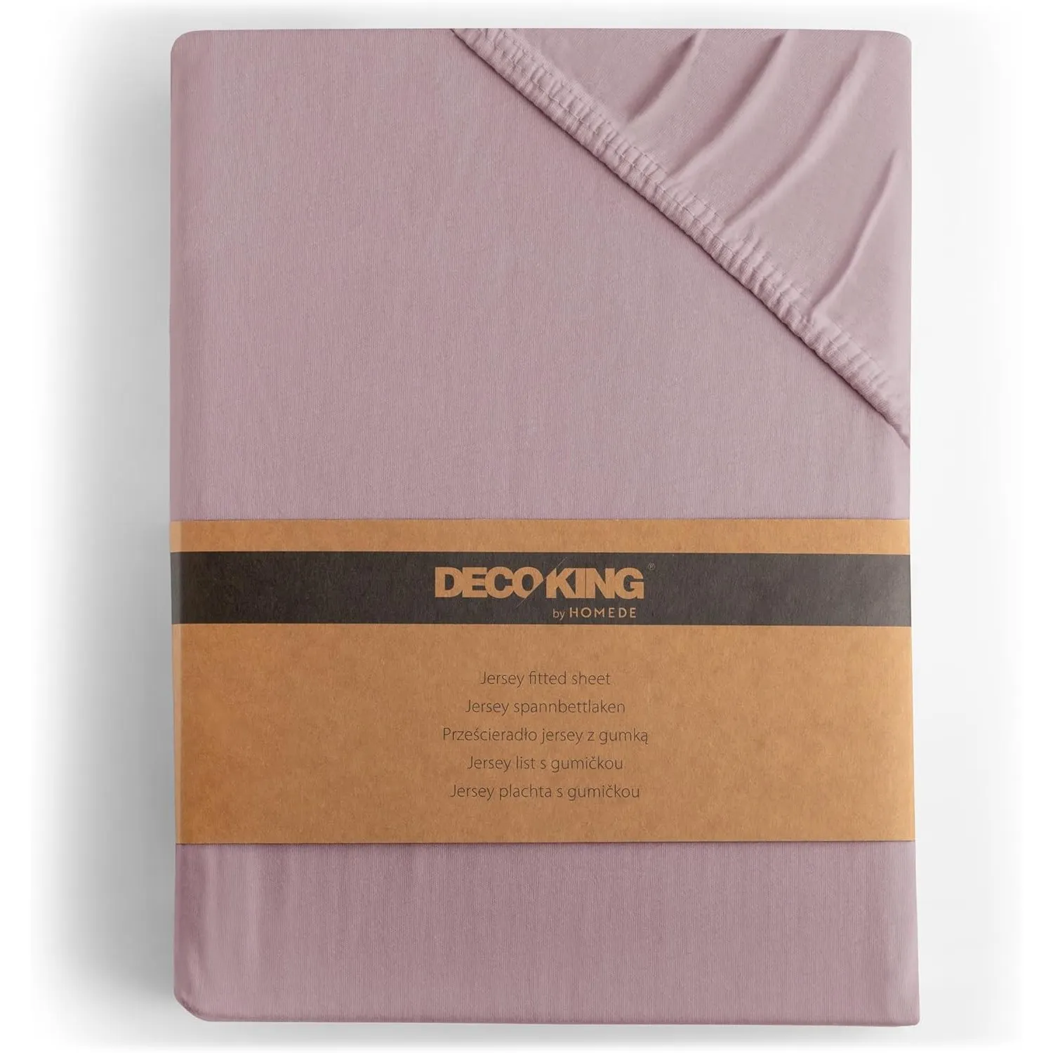 DecoKing Spannbettlaken 200x220 220x240 cm 100% gekämmte Baumwolle Amber | Erikafarben Spannbetttücher Jersey Boxspring…