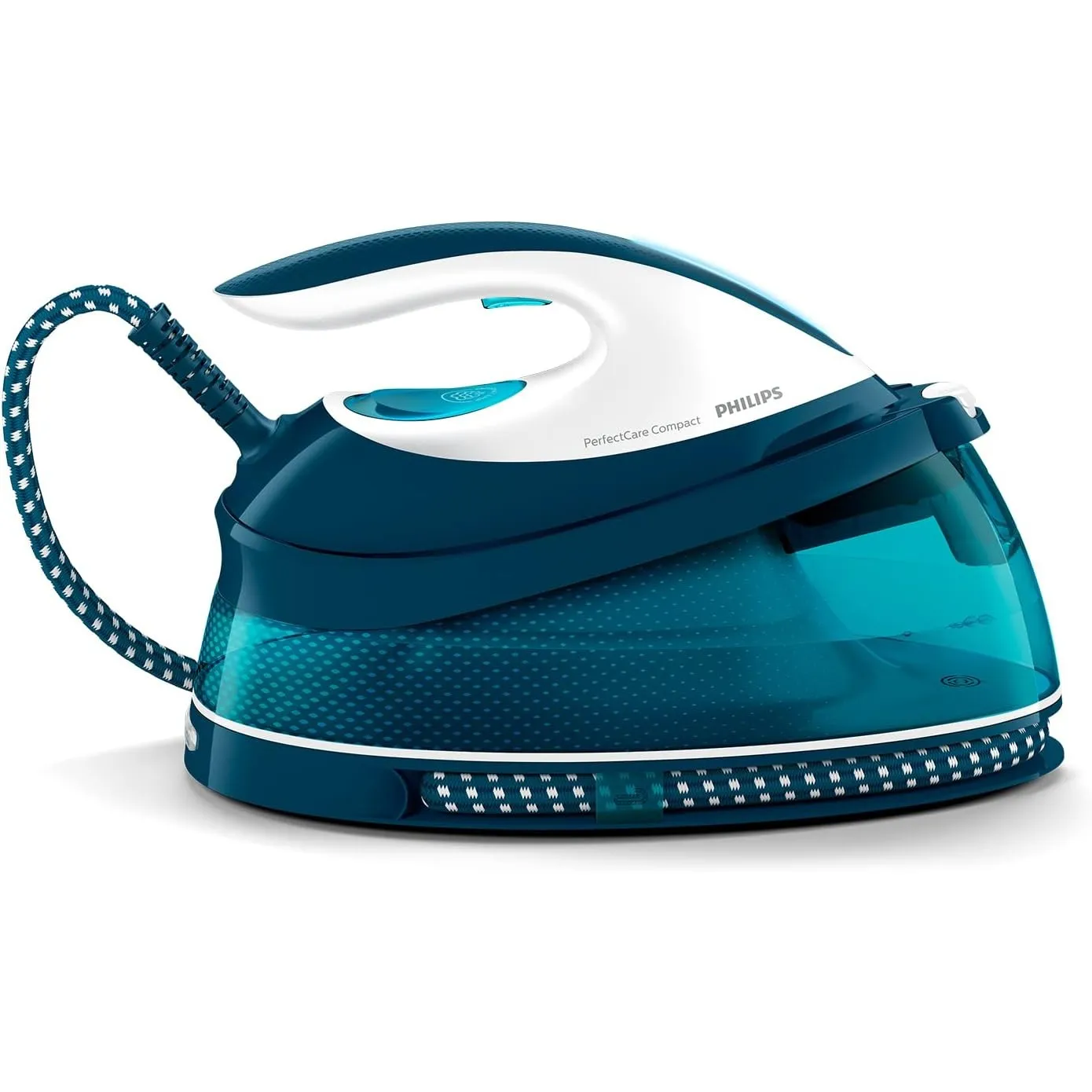 Philips Domestic Appliances Perfect Care Compact Dampfbügelstation - OptimalTemp Technologie, 120 g/min Dauerdampf, 240…
