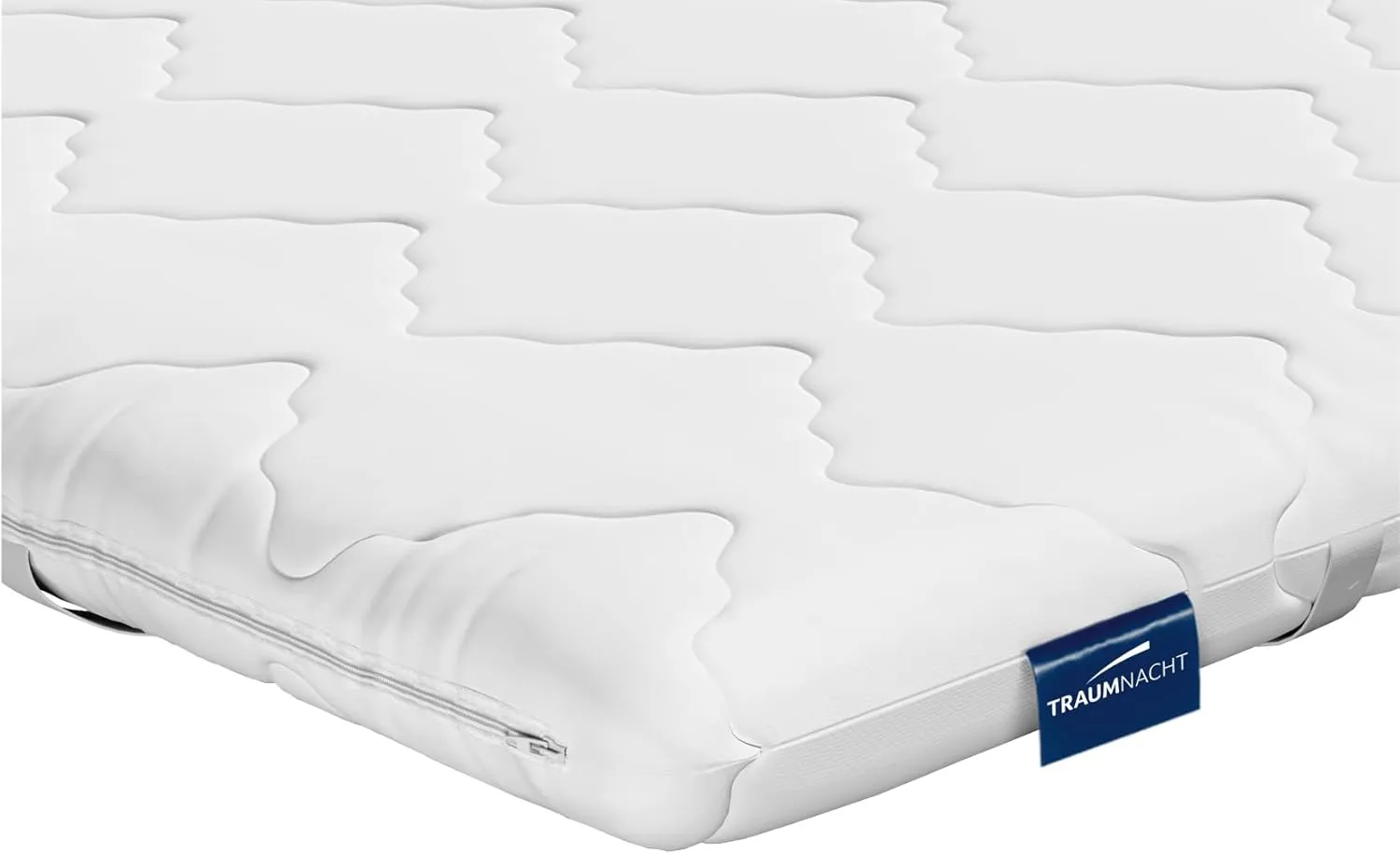 Traumnacht Orthopaedic Mattress Topper with a High-quality Cold Foam Core, Oeko-Tex Certified, 120 x 200 cm, Produced a…