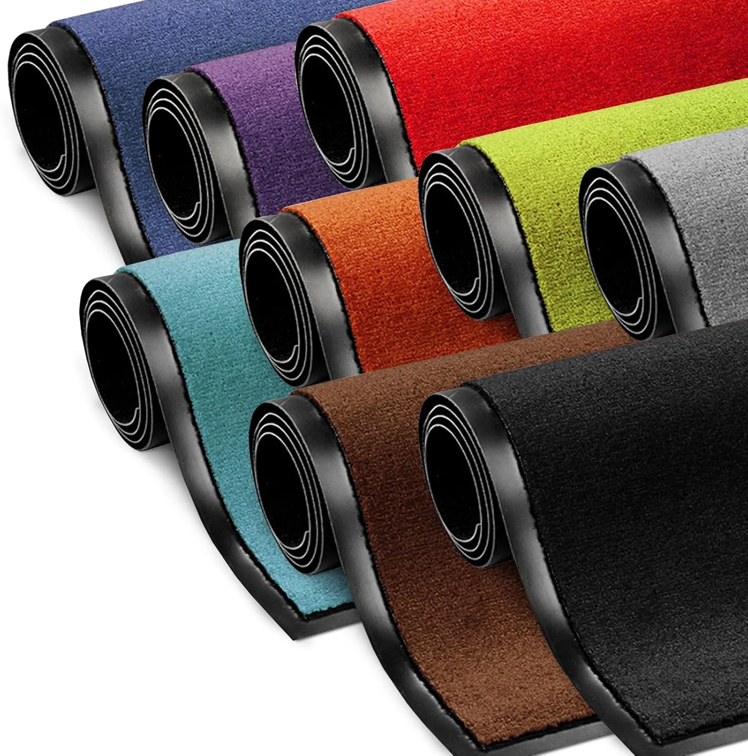 etm Schmutzfangmatte ColorLine | Türmatte in vielen Größen | Fußmatte für Innenbereich | Rutschfester Teppich für Flur,…