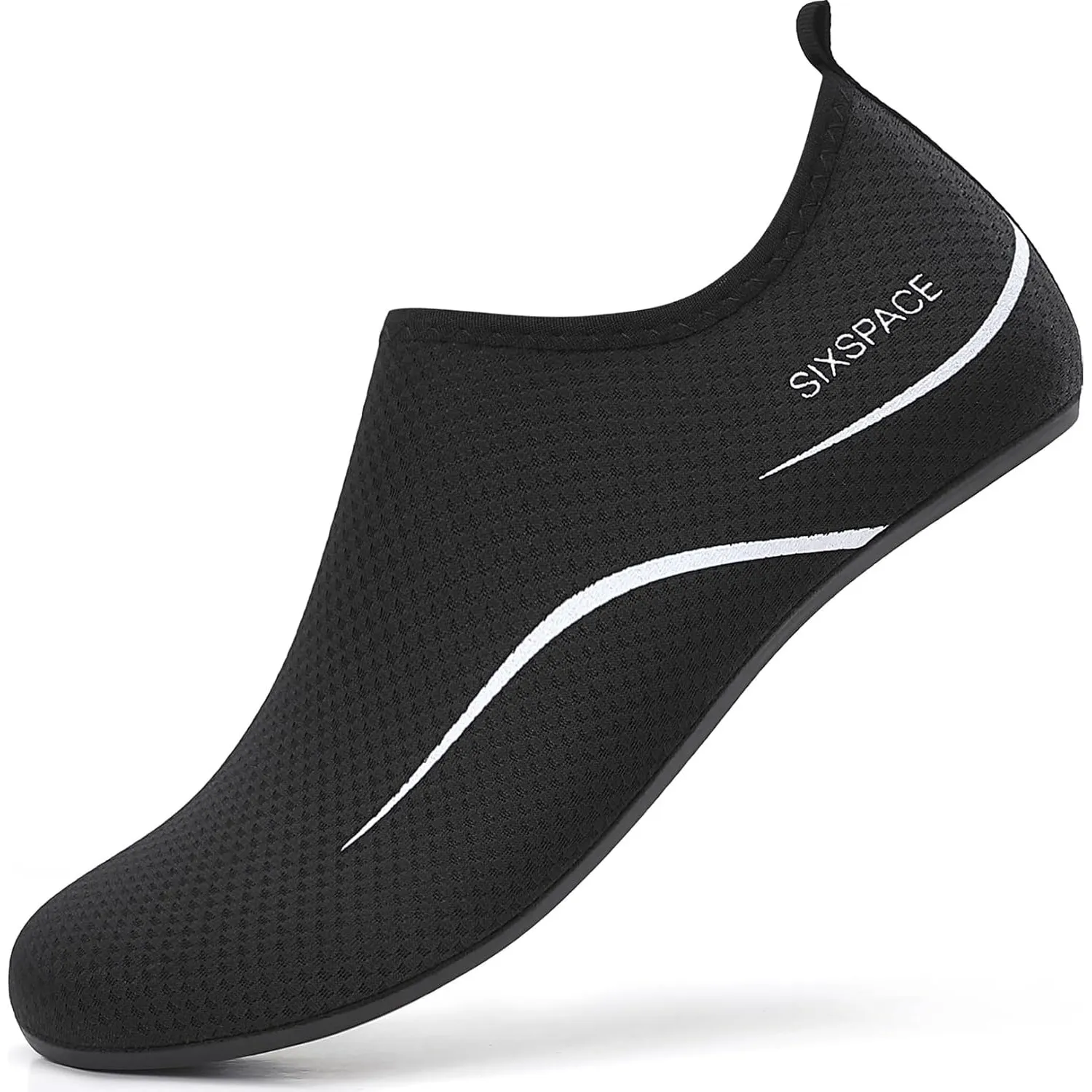 Sixspace Herren Damen Badeschuhe Wasserschuhe Aquaschuhe Strandschuhe Schnell Trocknend Slip on Breathable Schwimmschuh…