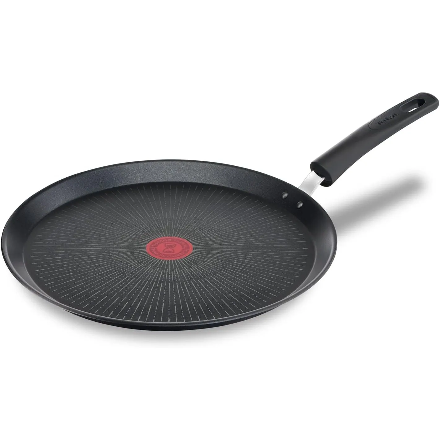 Tefal Unlimited On Crêpepfanne Induktion 28 cm, Pancake Pfanne mit kratzfester Titanium Antihaft-Beschichtung, Thermo-S…