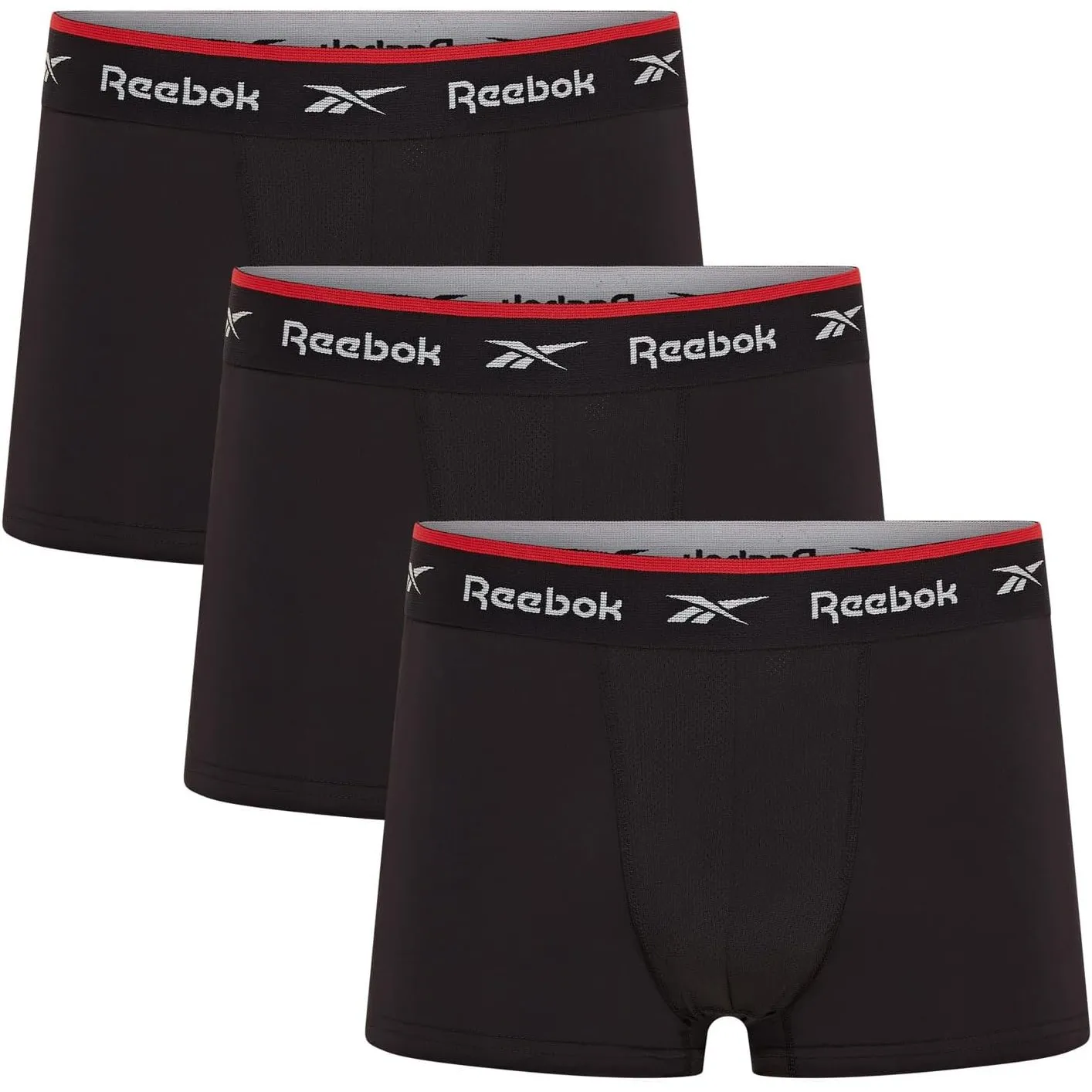 Reebok Redgrave Boxershorts Herren | 3er Pack Sport Boxershorts für Männer | Atmungsaktive & Stretch Unterwäsche Herren…
