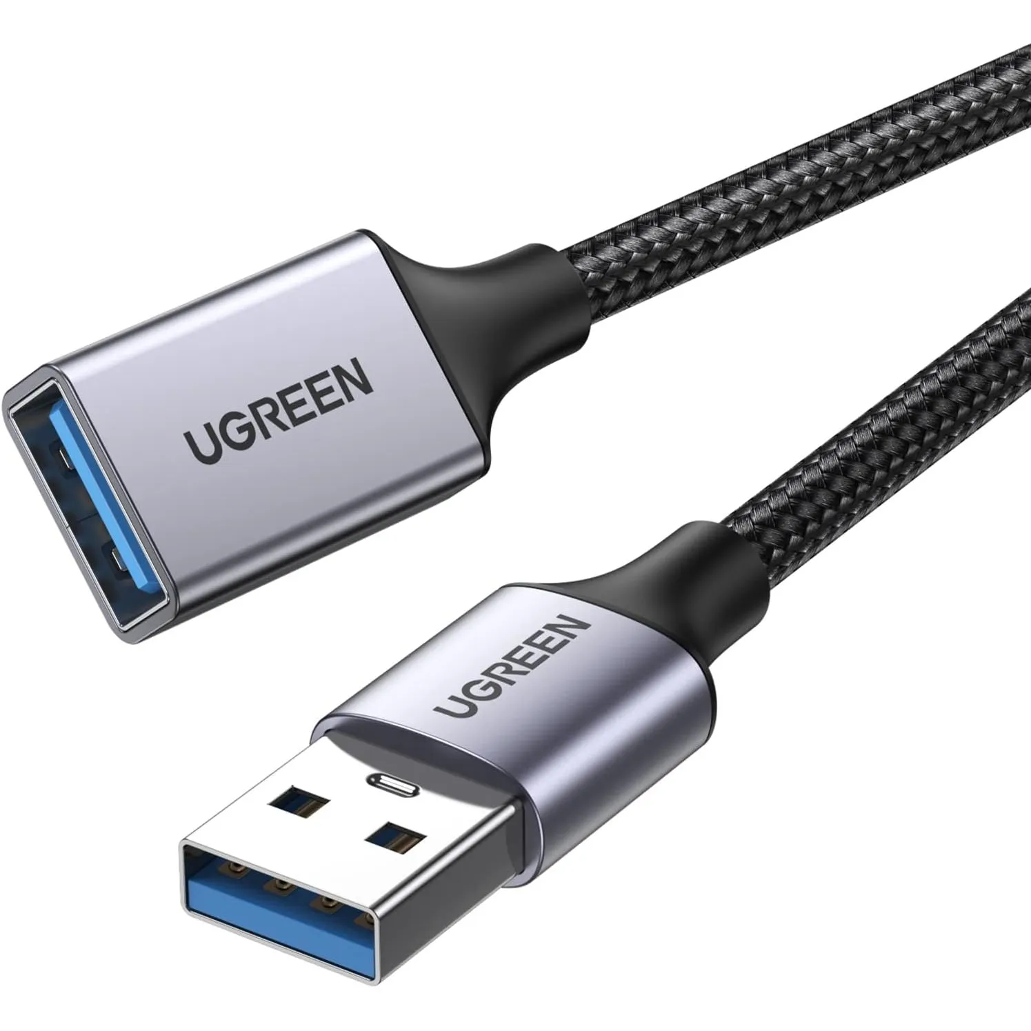 UGREEN USB 3.0 Verlängerungskabel 5Gbps aus Nylon und Aluminium (1M)
