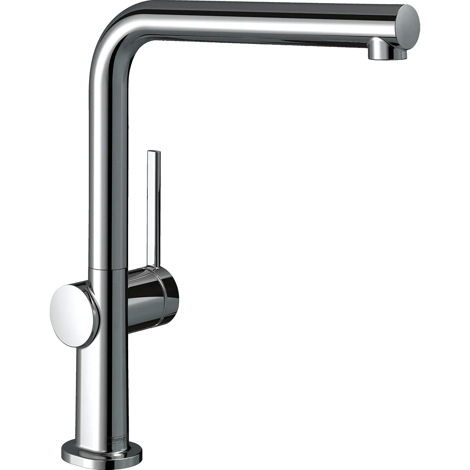 hansgrohe Talis M54 - Küchenarmatur, 1 Stahlart, Wasserhahn Küche mit Auslaufhöhe 270 mm, Mischbatterie Küche 360° schw…