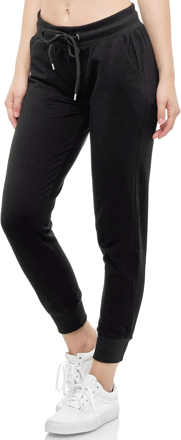 Smith & Solo Women's Jogging Bottoms - Sports Trousers Women Cotton Sweatpants Slim Fit Casual Trousers Long Training T…