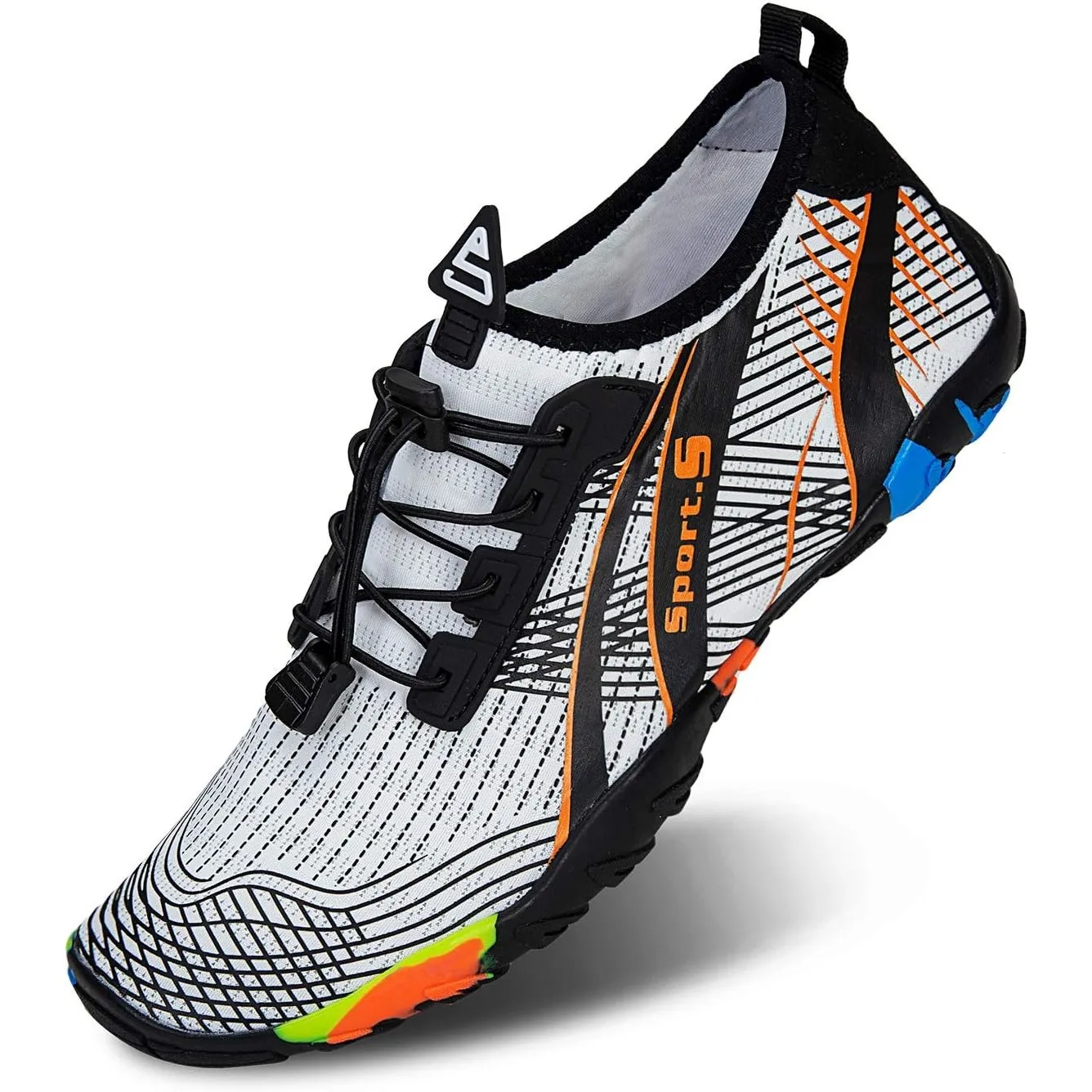 IceUnicorn Strandschuhe Badeschuhe Damen Herren Schwimmschuhe Aquaschuhe Sommer Schnell Trocknend Surfschuhe