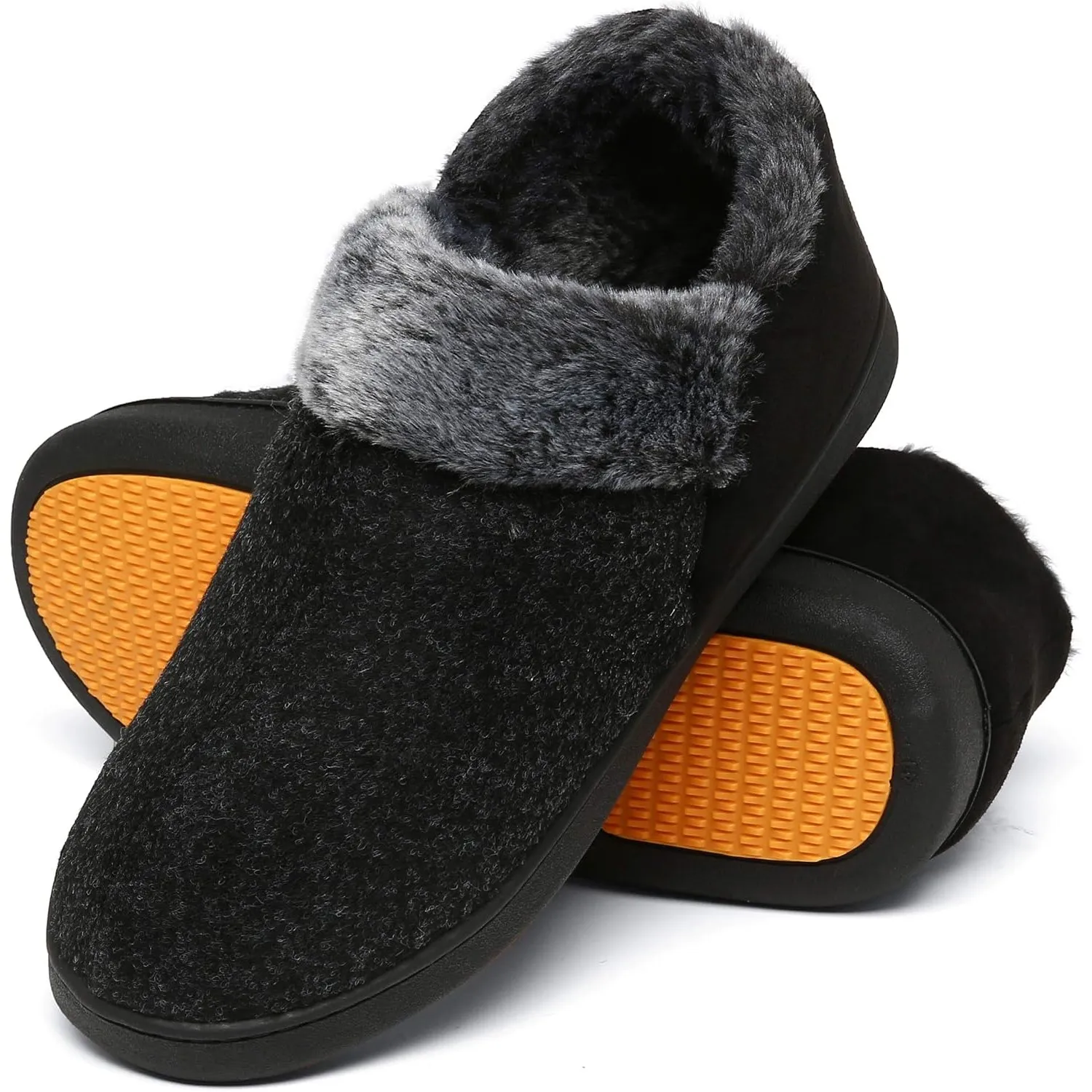 Mishansha Hausschuhe Herren Winter Pantoffeln Gr.39-48