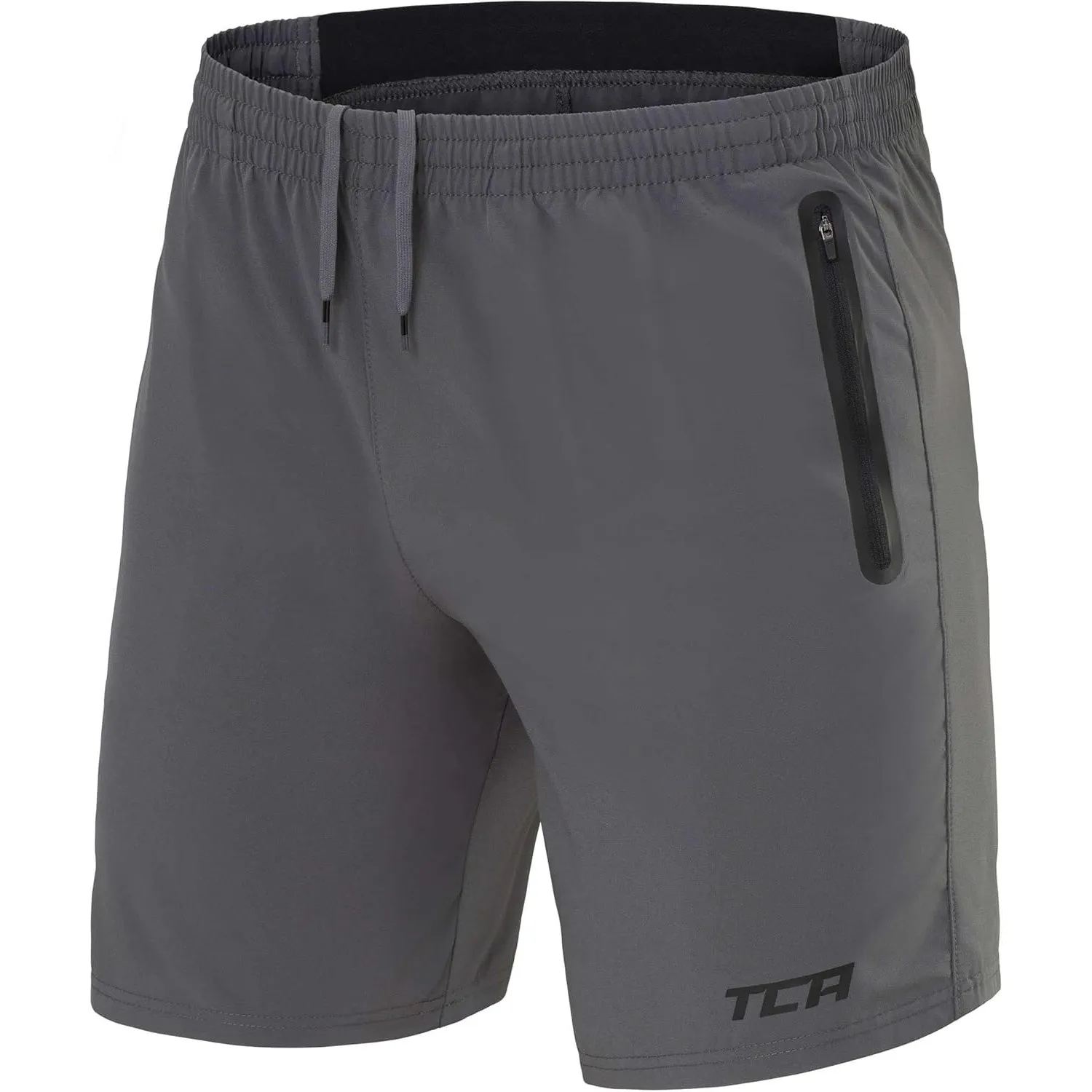 TCA Laufhose für Herren Kurz - Sporthose Herren Kurz - Kurze Sporthose mit Reißverschlusstaschen - Männer Sport Shorts …