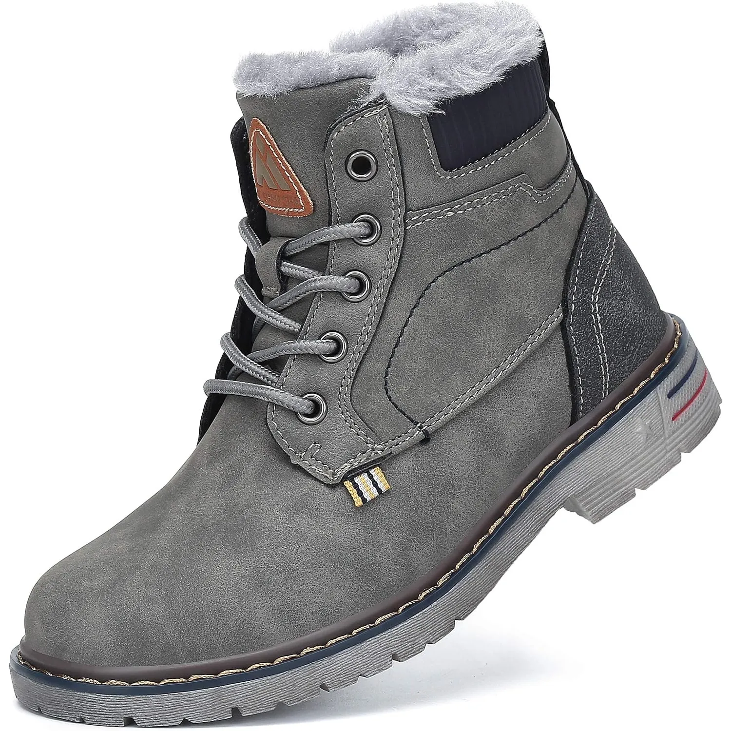 Mishansha Kinder Winterschuhe Jungen Mädchen Gefüttert Gr.24-36