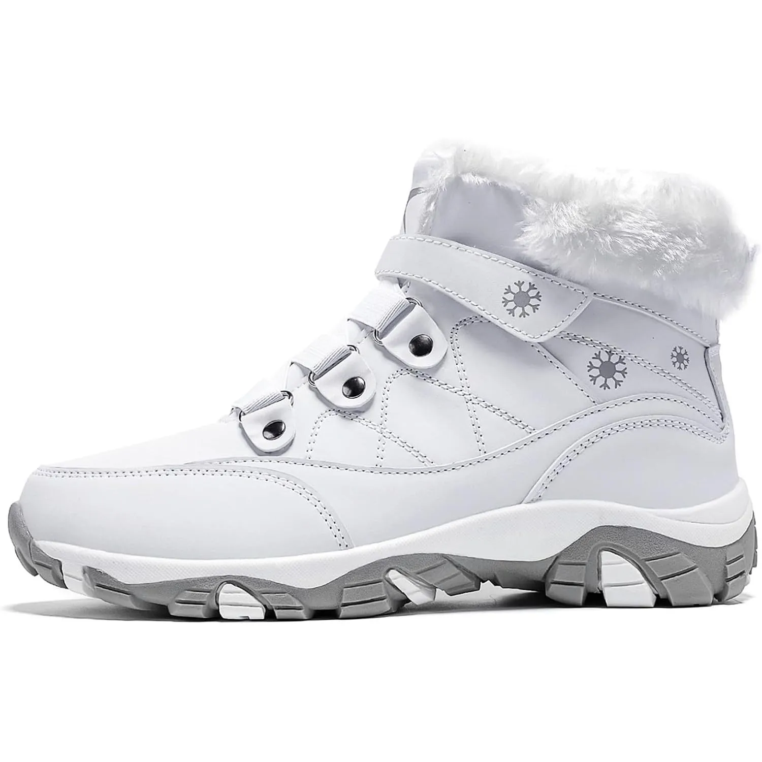 VITIKE Damen Winterschuhe Warm Gefüttert Schneestiefel Herbst Outdoor Boots Winterstiefel
