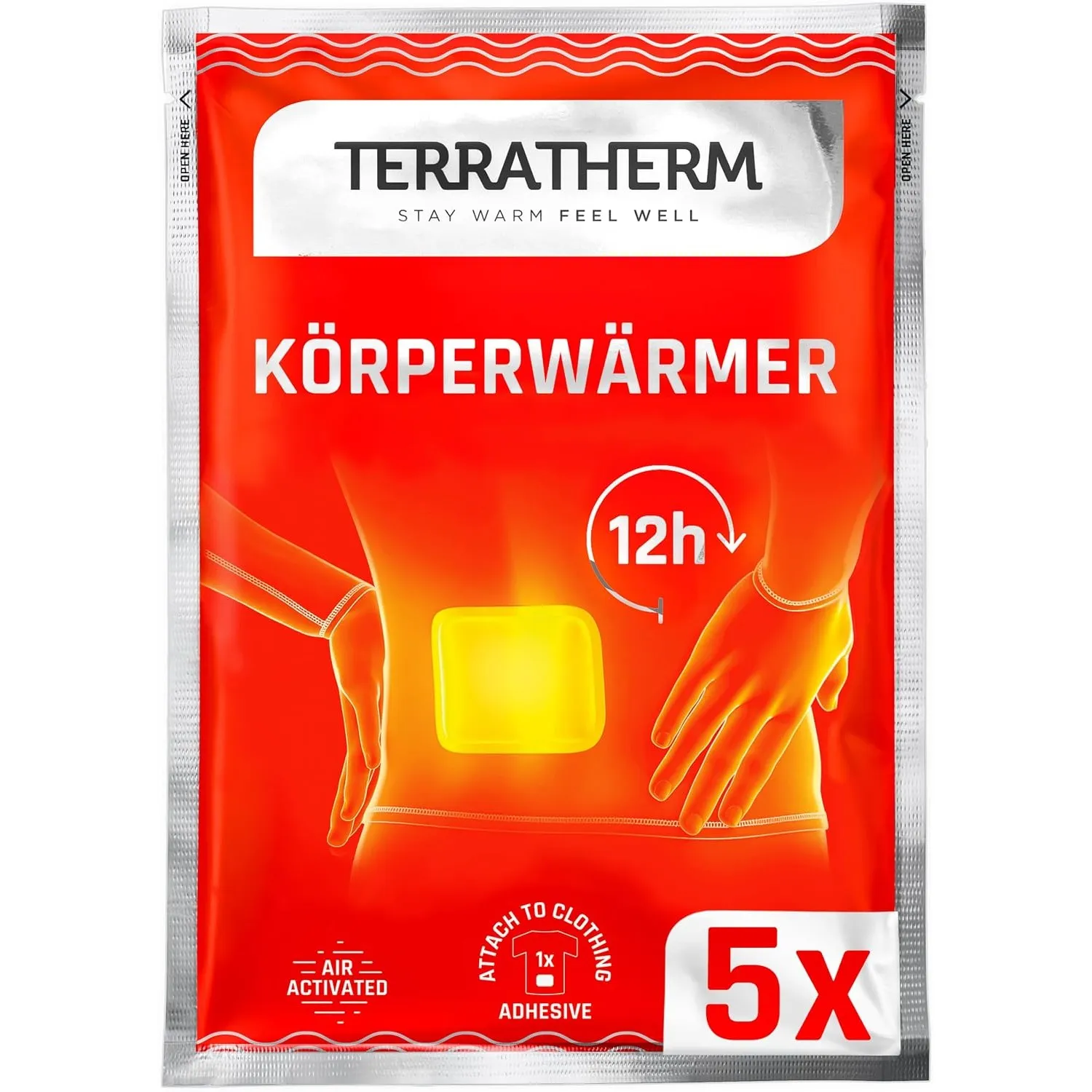 TerraTherm Wärmepflaster Rücken, Nacken und Schulter
