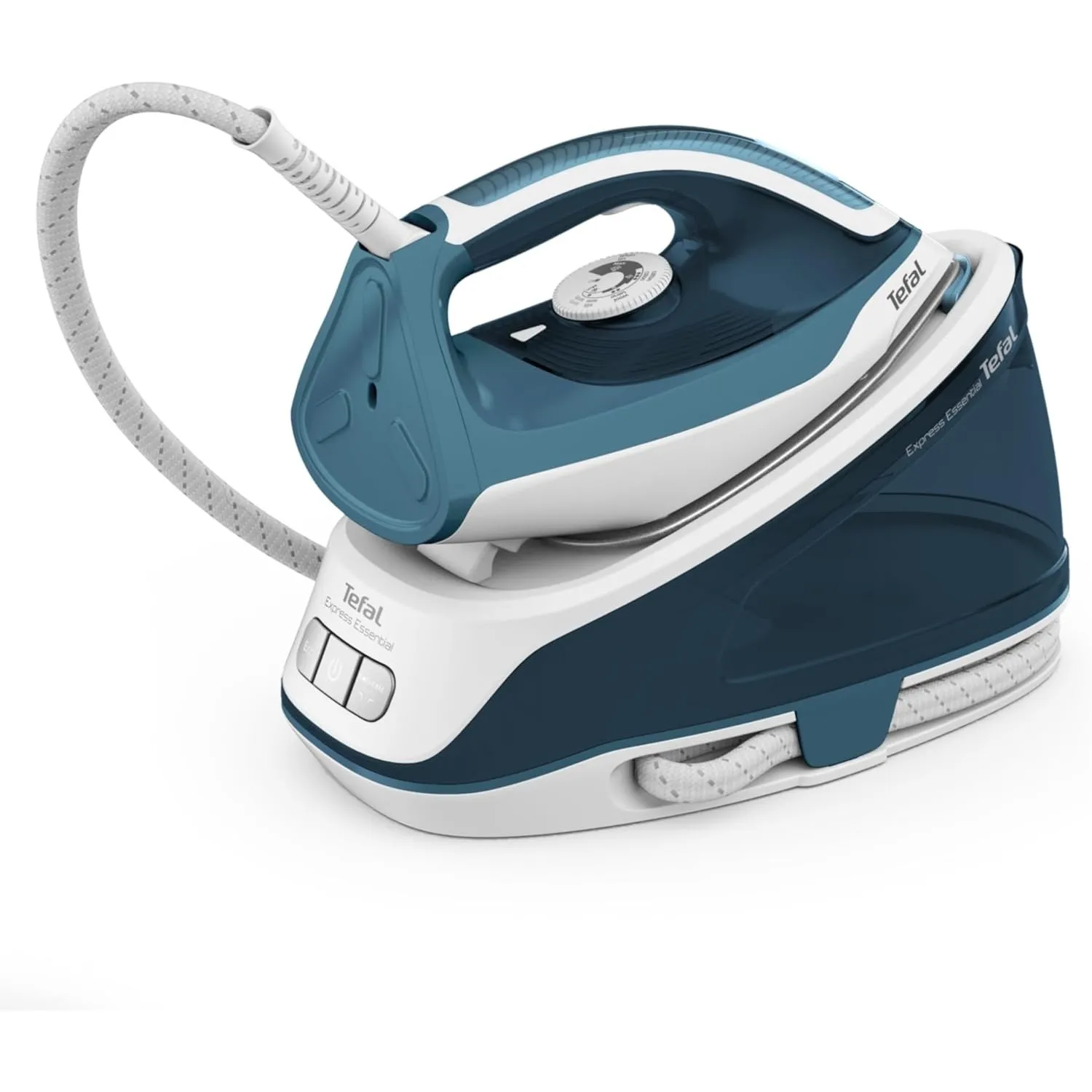 Tefal SV6115 Express Essential Dampfbügelstation|5,2 bar|Dampfstoß: 280 g/Min.,Dauerdampfmenge: 120 g/Min.|Calc Clear-T…