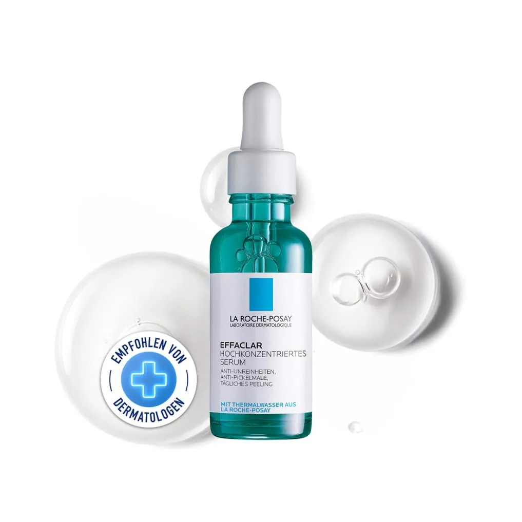 La Roche Posay Hochkonzentriertes Serum, Für fettige, zu Akne neigende Haut, Mit peelender Wirkung, Porenverfeinernd, M…
