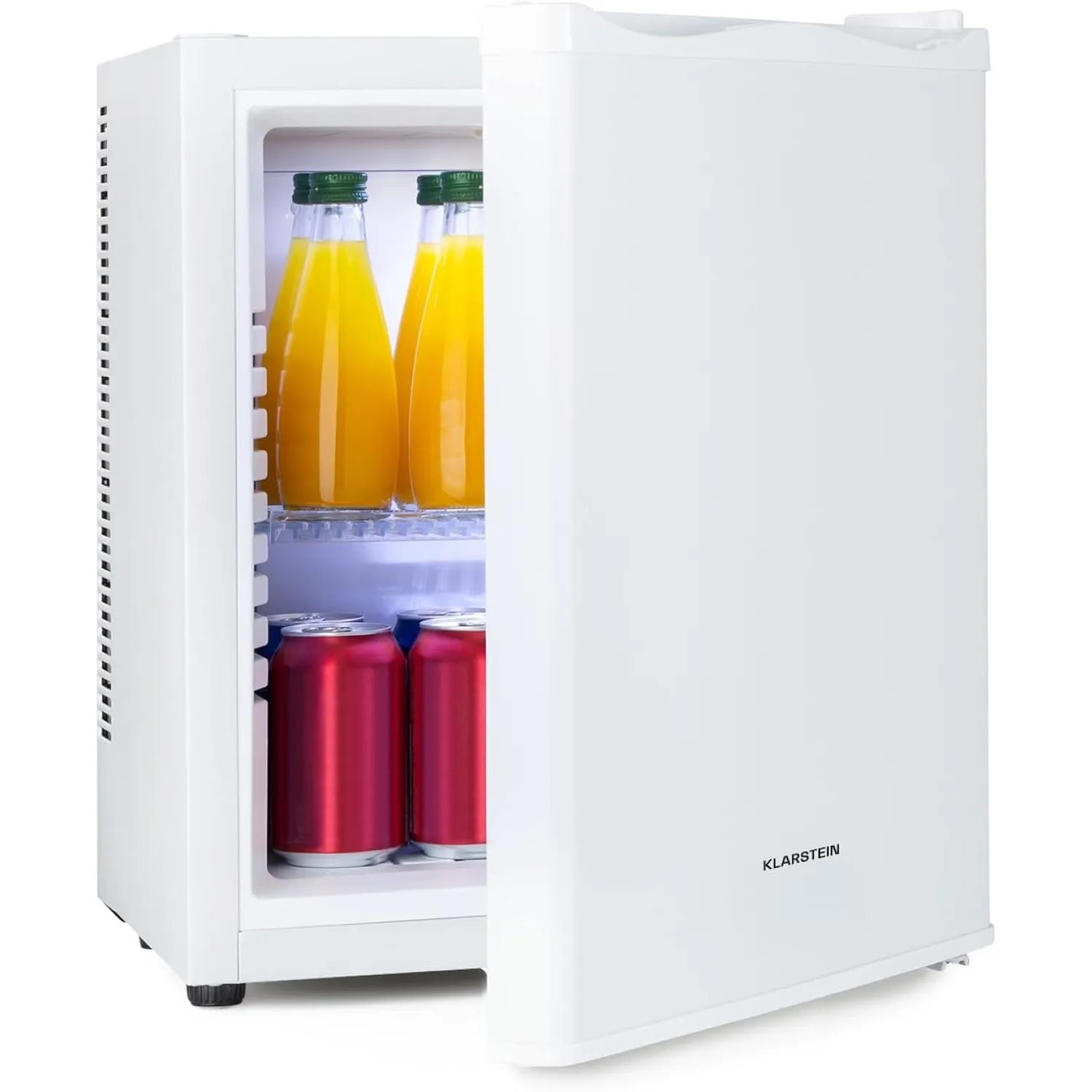Klarstein Mini Kühlschrank für Zimmer, 23L Mini-Kühlschrank für Getränke & Kosmetik, Kleine Minibar, Kühlschrank Klein …