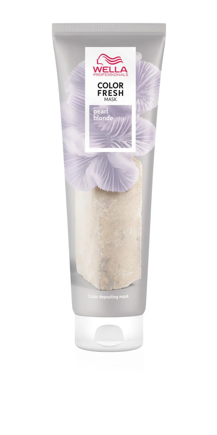 Wella Professionals Color Fresh Mask Pearl Blonde – Haarkur zum Beleben und Verändern der Haarfarbe – pflegende Tönung …