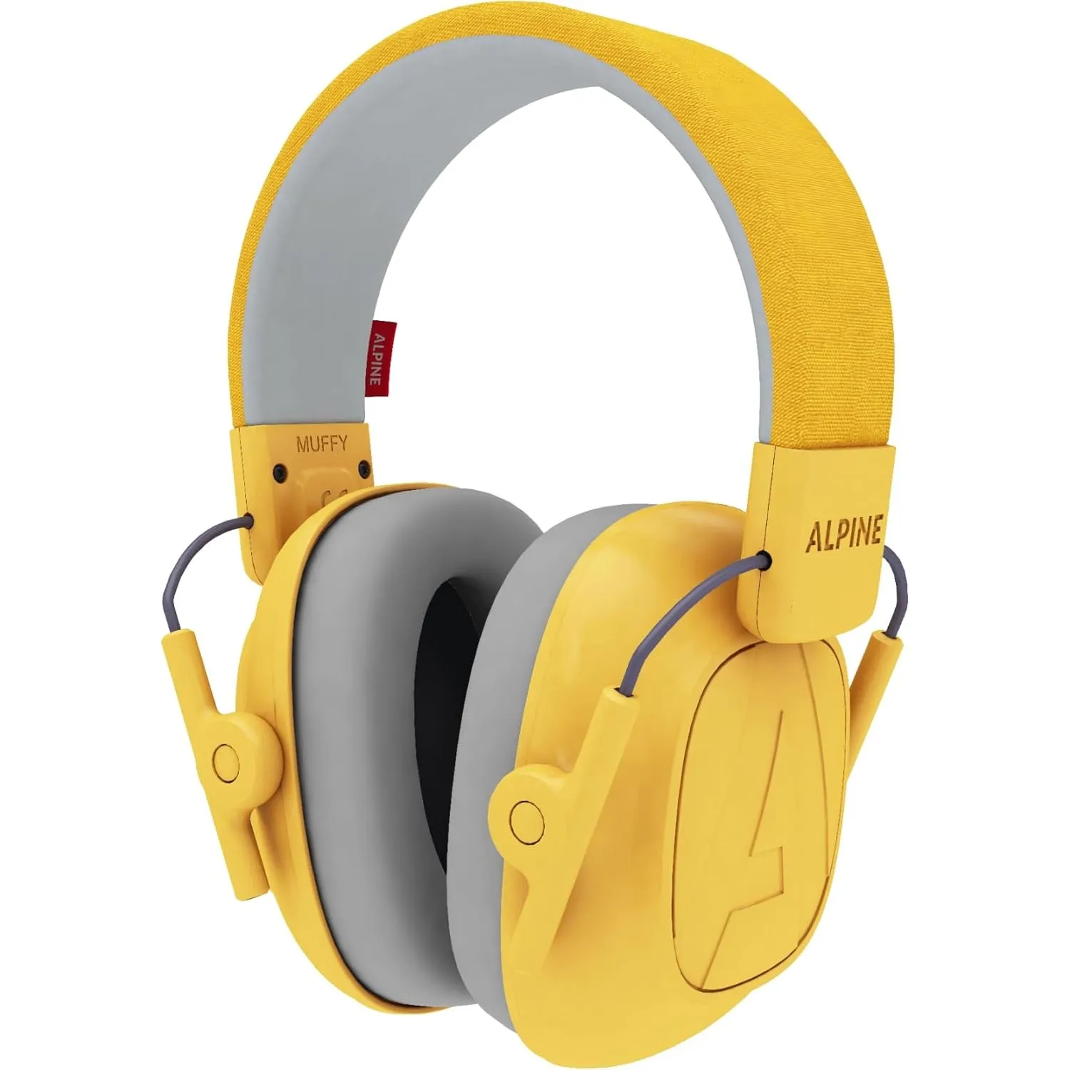 Alpine Muffy Gehörschutz für Kinder, Lärmschutz Kopfhörer, 26 dB – Gelb