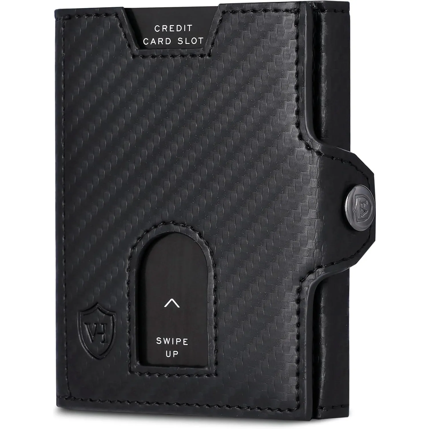 VON HEESEN Slim Wallet mit Münzfach & RFID Schutz - Geldbörse Herren & Damen - Kartenetui Kreditkartenetui - Mini Portm…