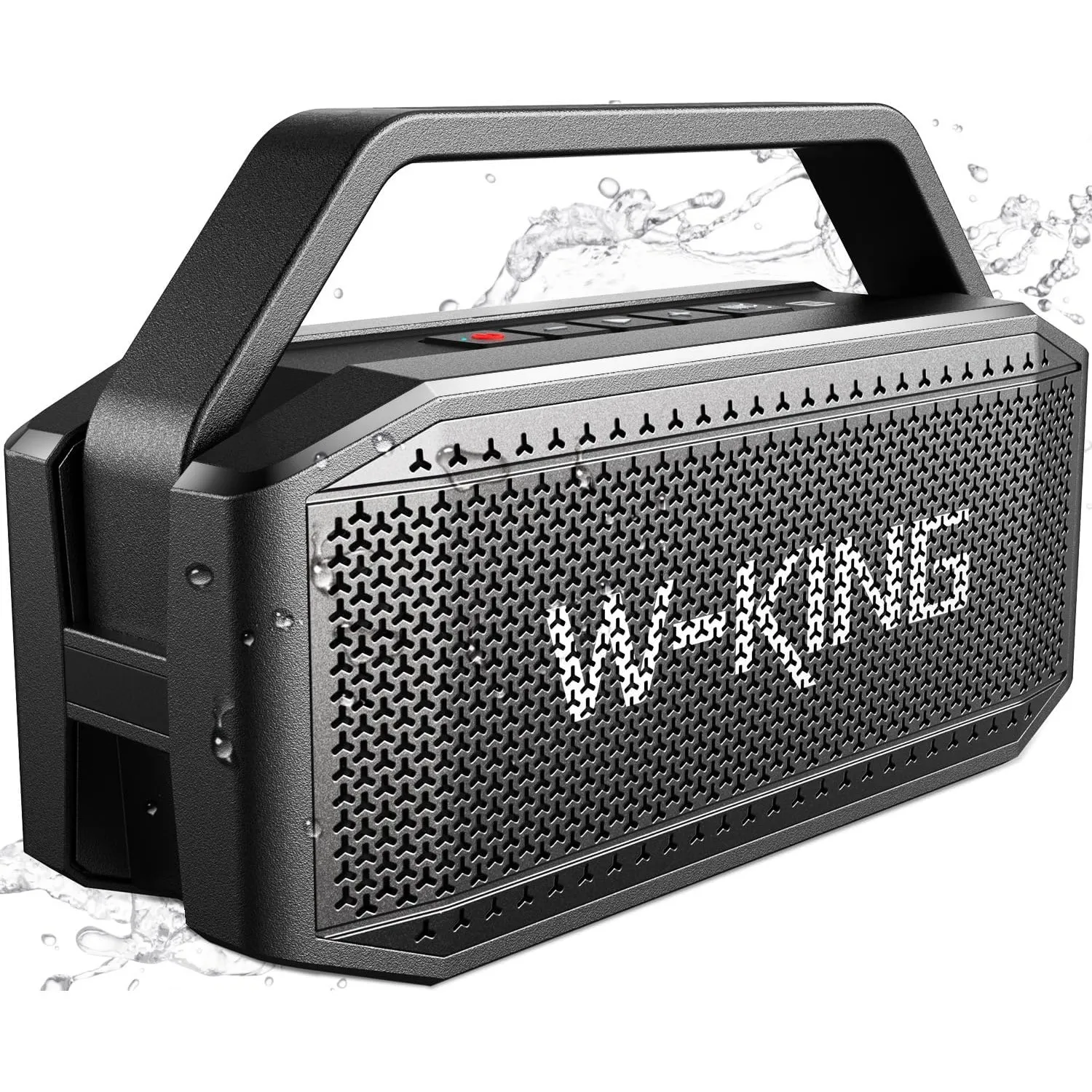 W-KING Bluetooth Lautsprecher 100W (MAX) IPX7 Musikbox Bluetooth Box Groß
