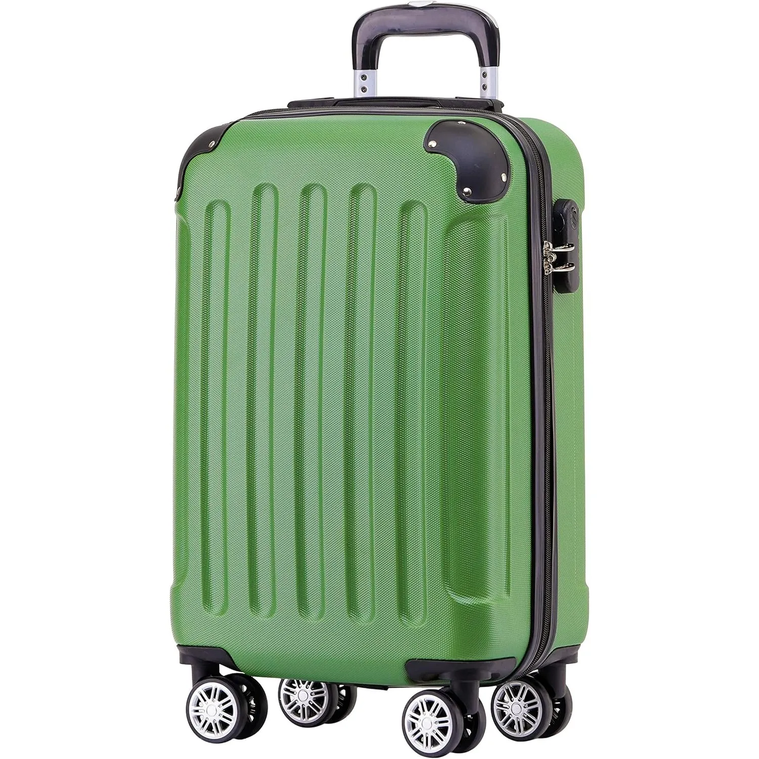 BEIBYE Handgepäck Koffer M 55 cm – kabinentauglich, Reisekoffer, leicht, Hartschale ABS, 360° Doppelrollen, Zahlenschlo…