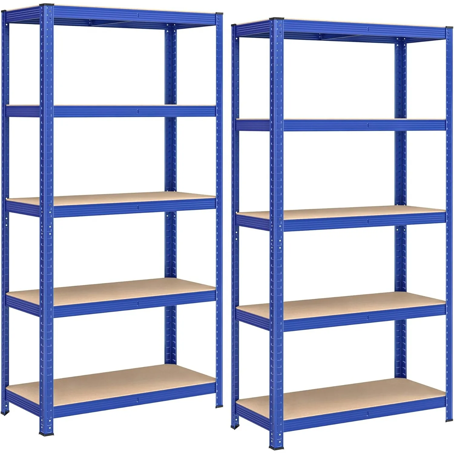 SONGMICS Schwerlastregal, 2er Set, 90 x 40 x 180 cm