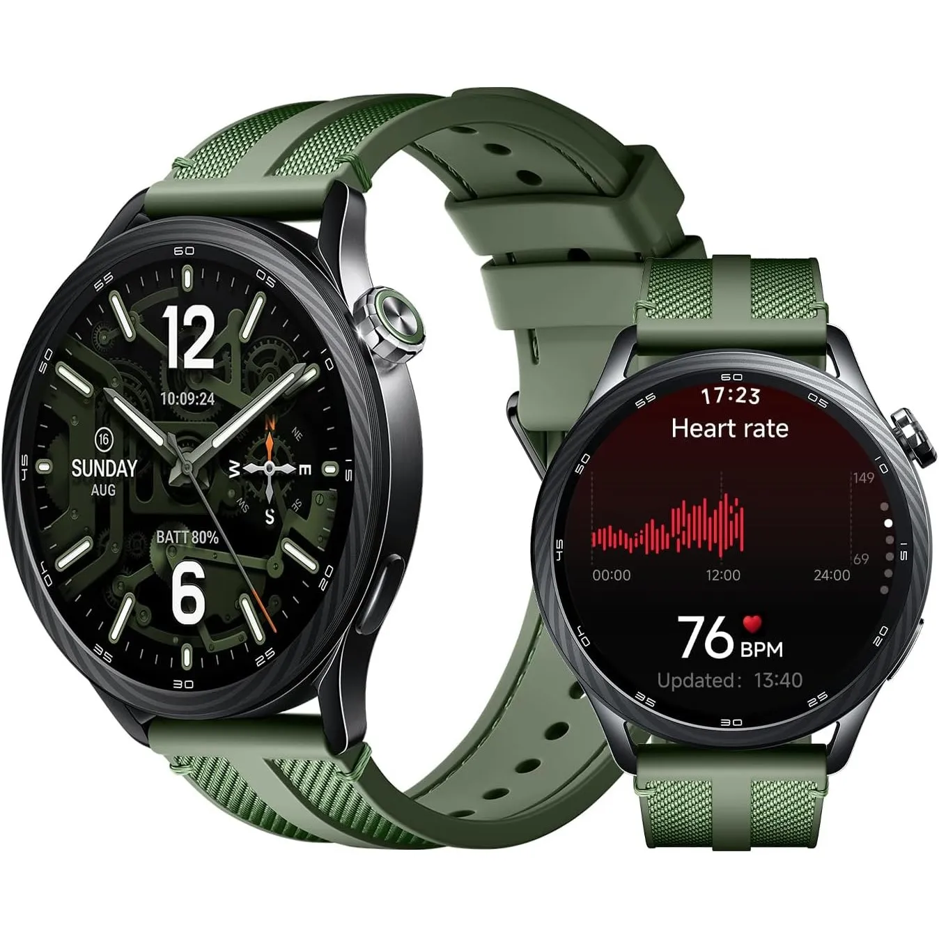 XIAOMI Watch S5 46mm, Smartwatch, 21 Tage Akku, GPS, Grün