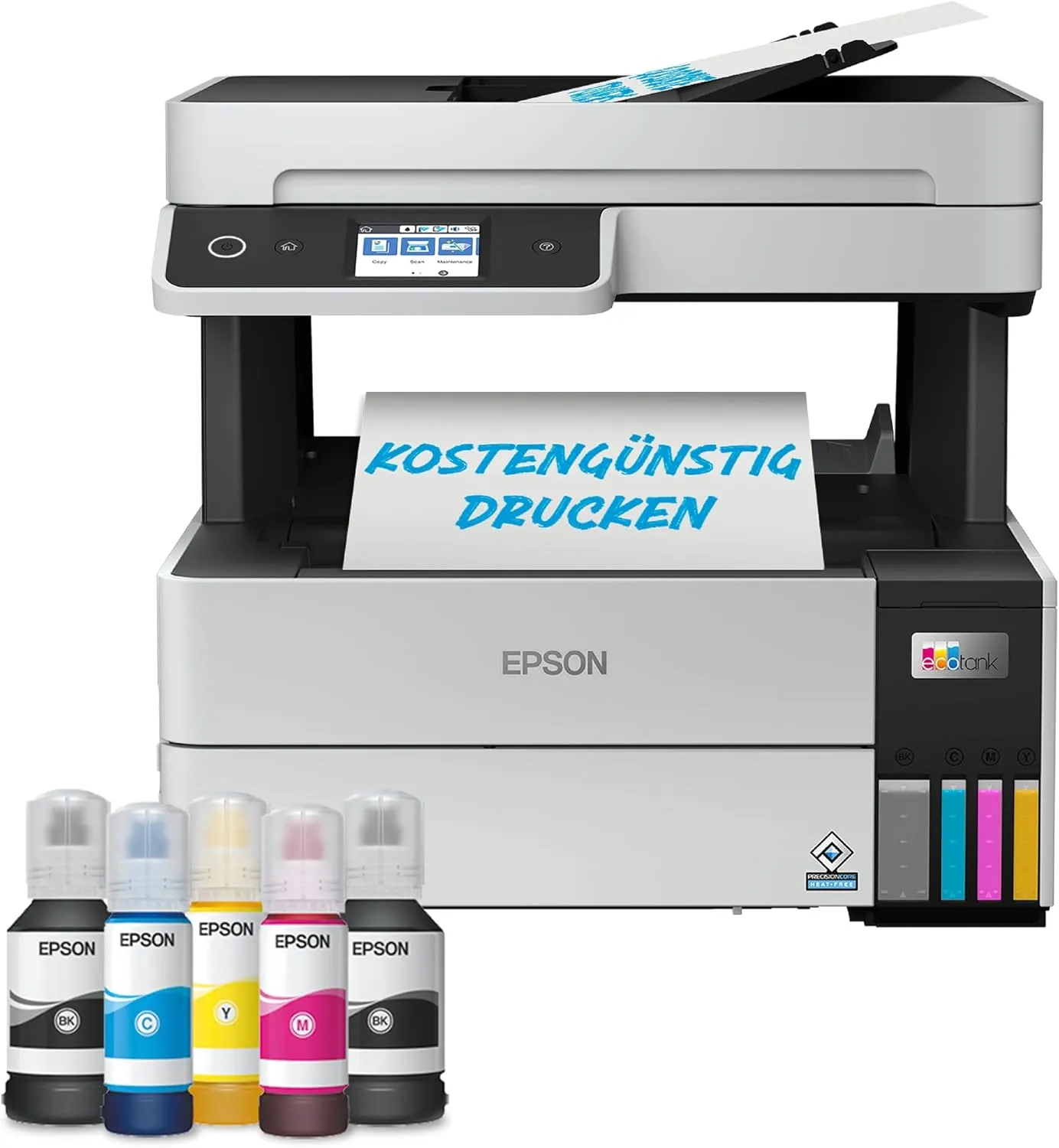 Epson EcoTank ET-5150 Ink Tank Printer for Small Offices & Businesses WiFi & Ethernet A4 Printing, Copying, Scanning Du…