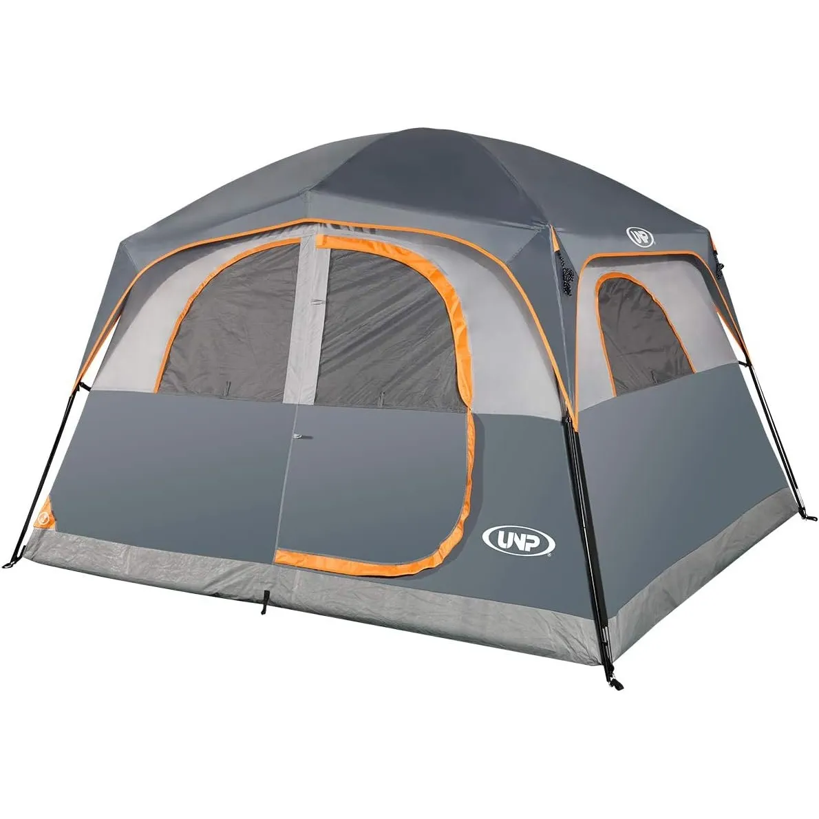 UNP Zelte für 6 Personen, wasserdicht, Winddicht, einfache Installation, Doppellagiges Familien-Campingzelt – 3 x 2,7 x…
