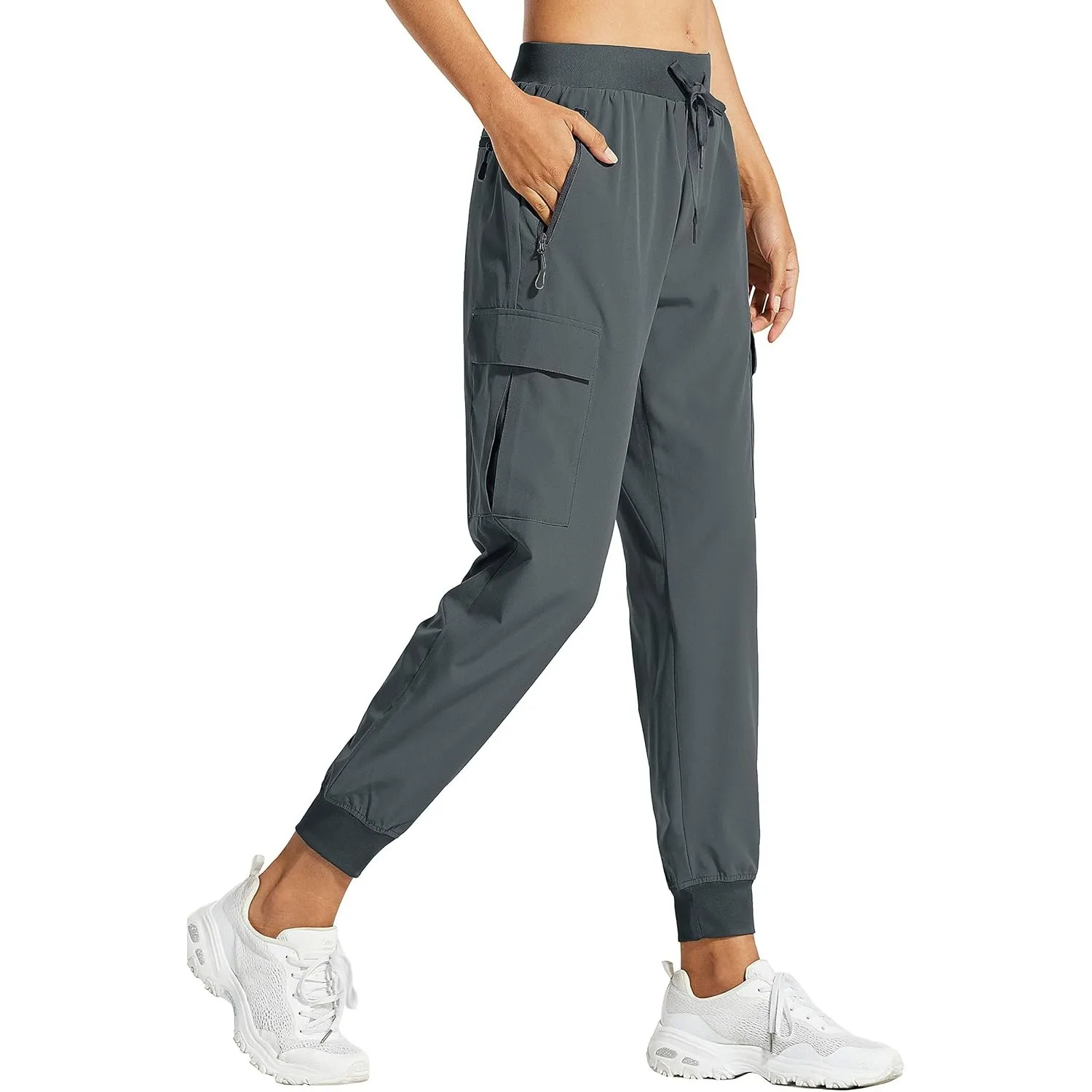 Libin Damen Cargohose Jogginghose Leichter Trekkinghose Wanderhose Wasserdicht Outdoorhose Schnelltrocken Sportlich Fre…