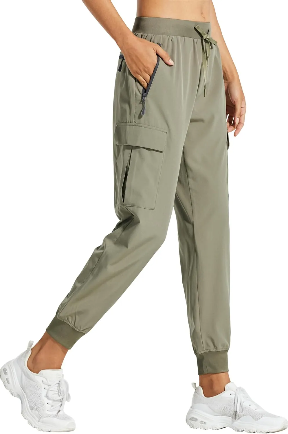 Libin Damen Cargohose Jogginghose Leichter Trekkinghose Wanderhose Wasserdicht Outdoorhose Schnelltrocken Sportlich Fre…