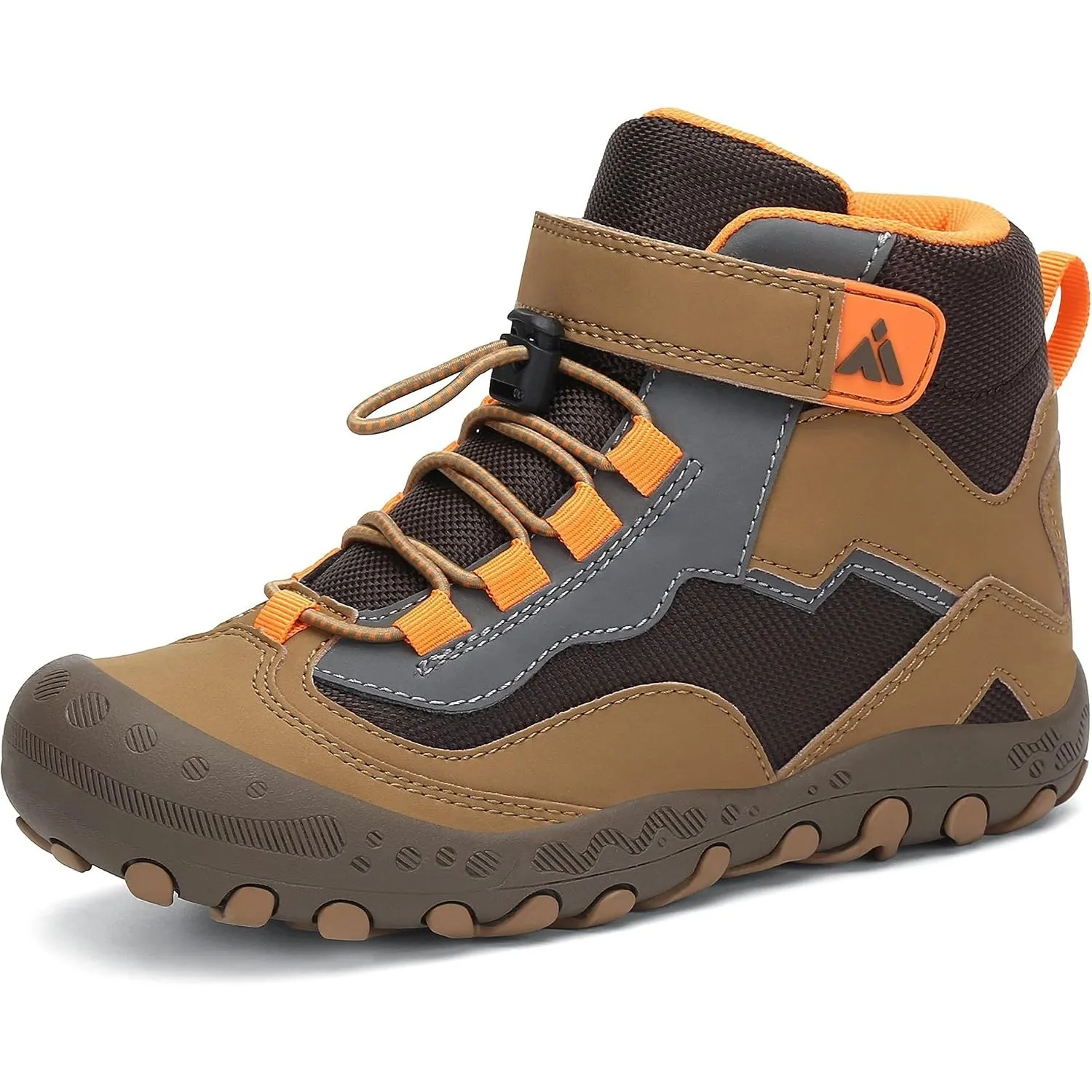 Mishansha Kinder Wanderschuhe rutschfest Leicht Trekking Wanderstiefel für Jungen Mädchen Gr.24-38