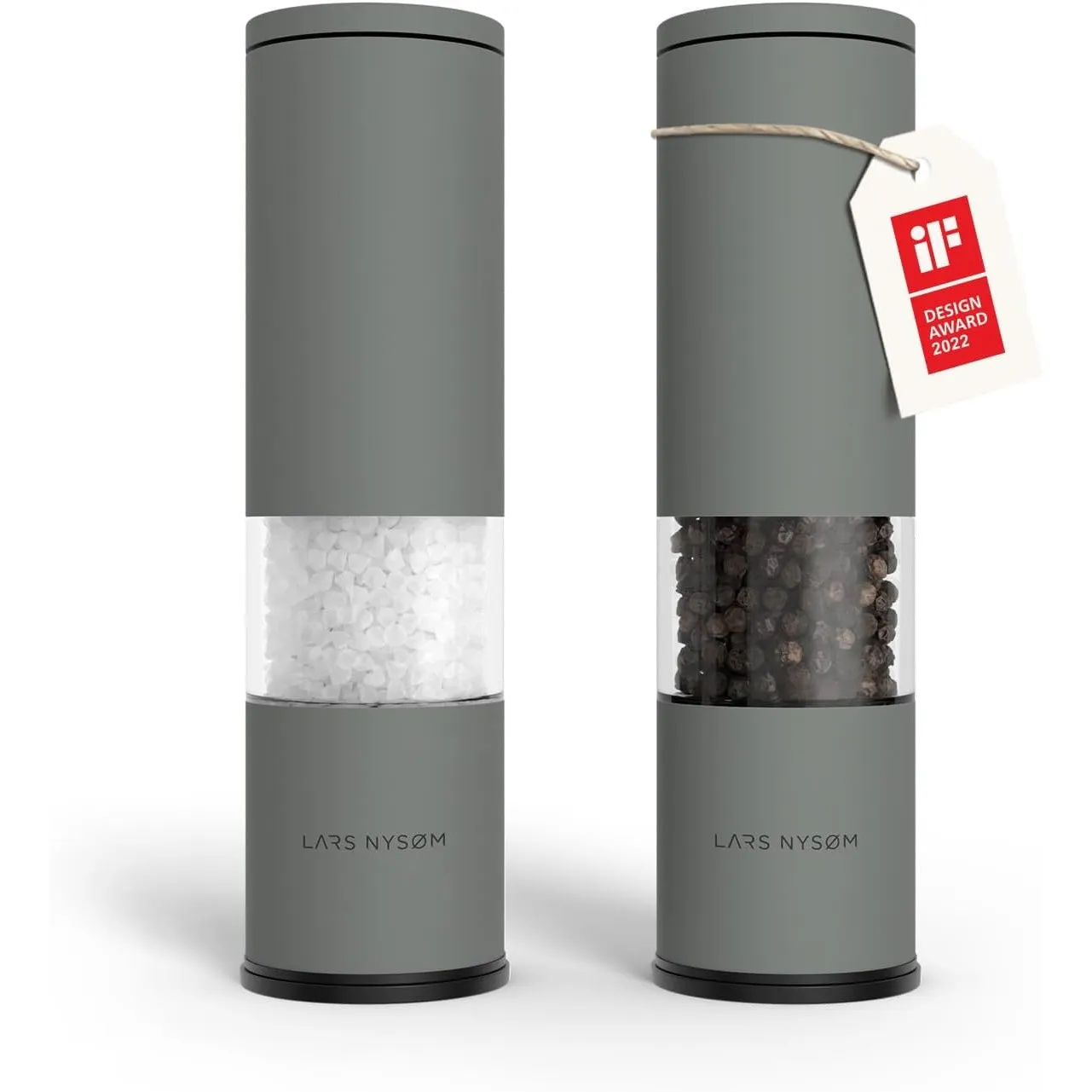 LARS NYSØM Salz und Pfeffermühle Set - Manuell - Pfeffermühle - 2 Stück