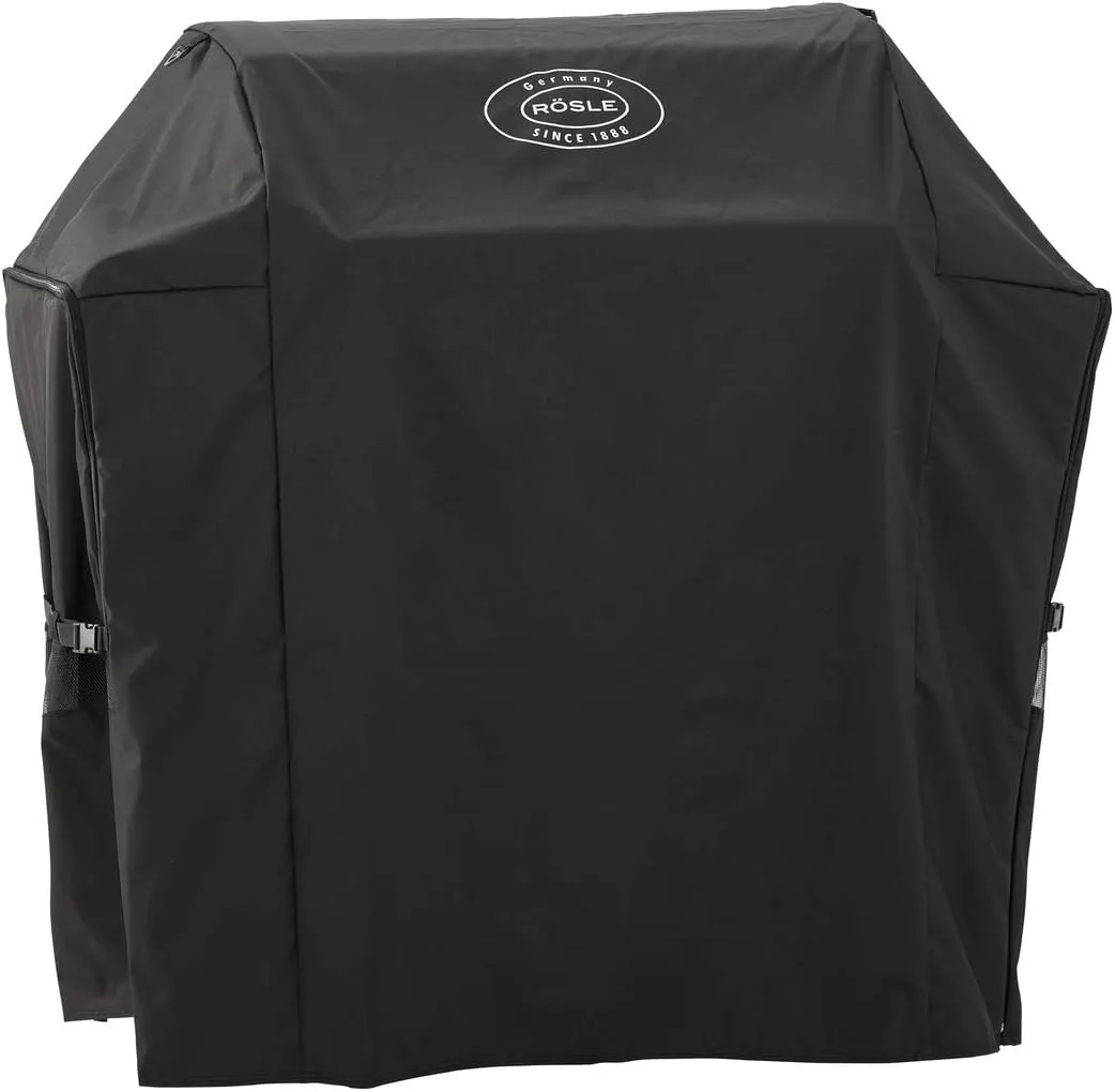 RÖSLE Abdeckhaube BBQ-Station VIDERO G4/G4-S, Hochwertige Schützhülle aus 100% Polyester mit PU-Beschichtung, praktisch…