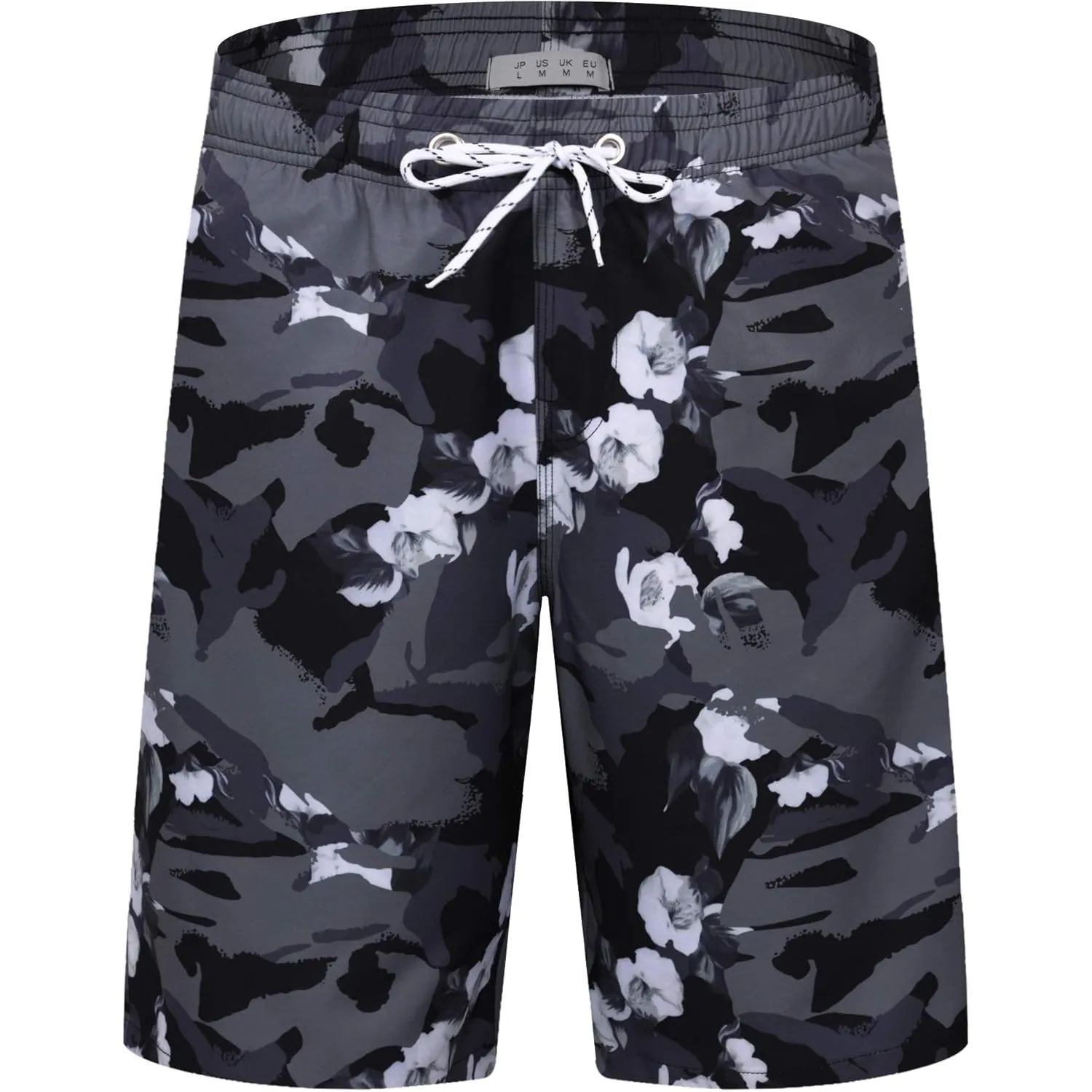 APTRO Herren Badehose Lang Badeshorts Schnelltrocknend Boardshorts Freizeit Short mit Innenslip