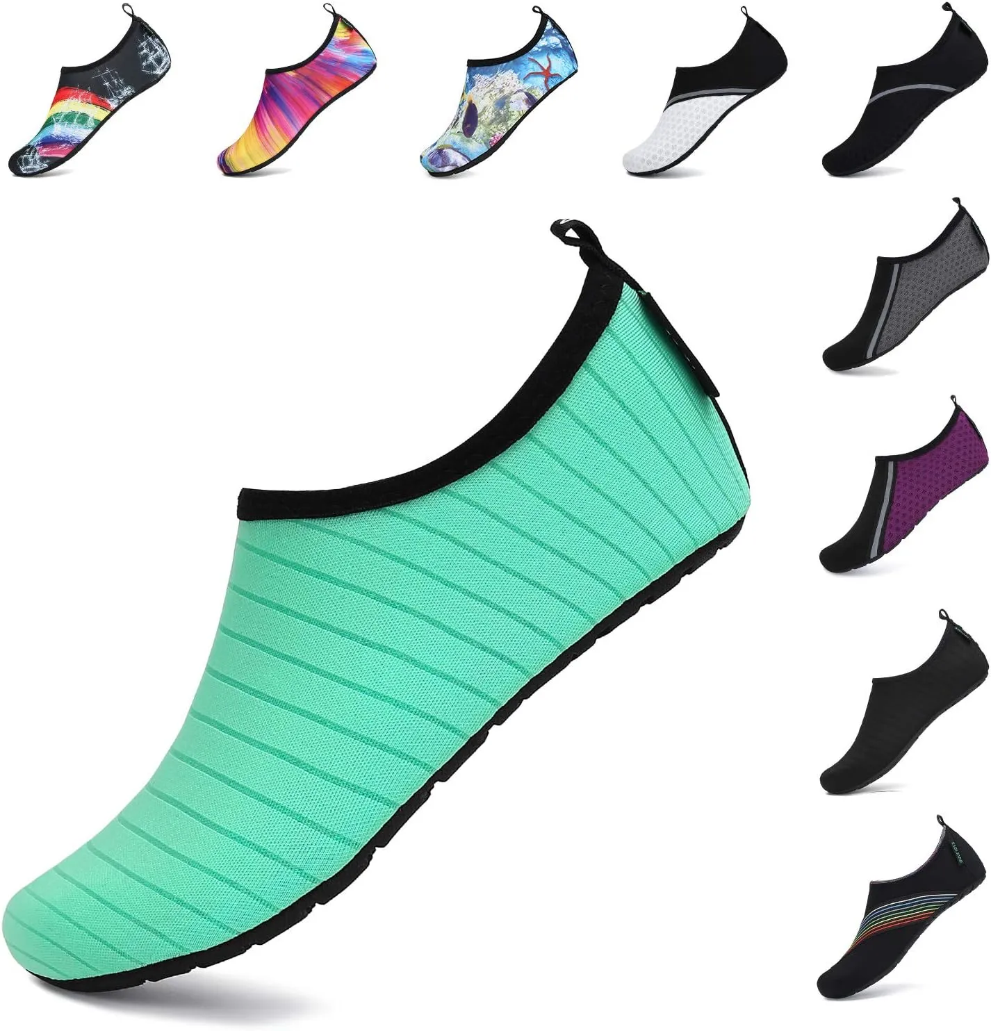 SAGUARO Unisex Badeschuhe Herren Schwimmschuhe Damen Schnell Trocken Wasserschuhe Outdoor Aqua Schuhe, 37-47EU