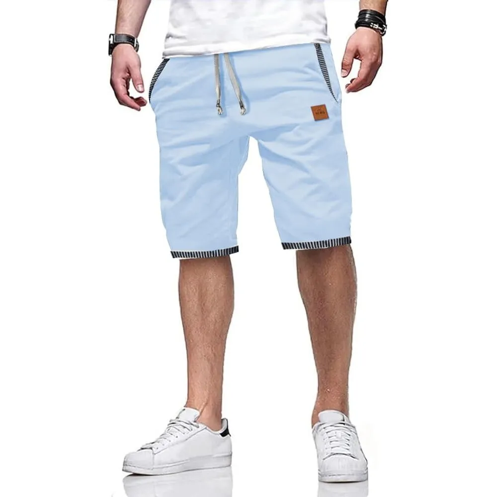 ZOXOZ Kurze Hosen Herren Shorts Herren Sommer Freizeit Chino Stretch Baumwolle mit Taschen