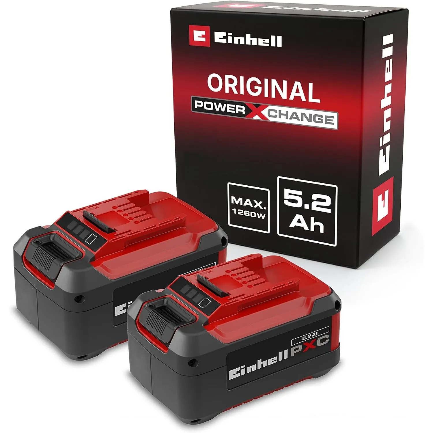 Einhell Original Akku-Twinpack PXC 18 V 5,2 Ah