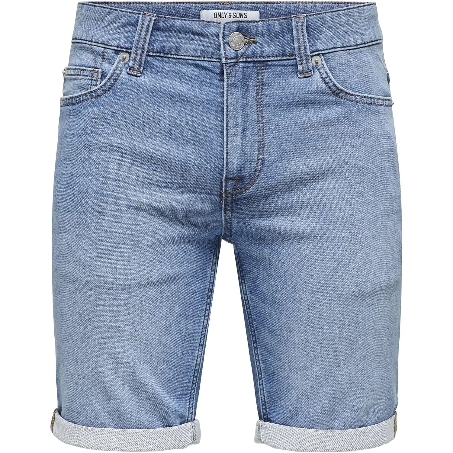 Herren O&S Denim Capri Jeans Shorts 3/4 Bermuda Pants Sommer Hose Kurze Freizeit Trousers ONSPLY